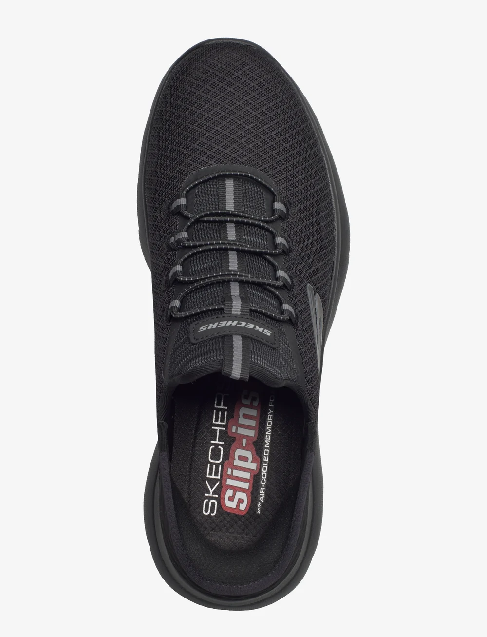 Skechers - Mens SUMMITS HIGH RANGE - slip-on sneakers - bbk - 3