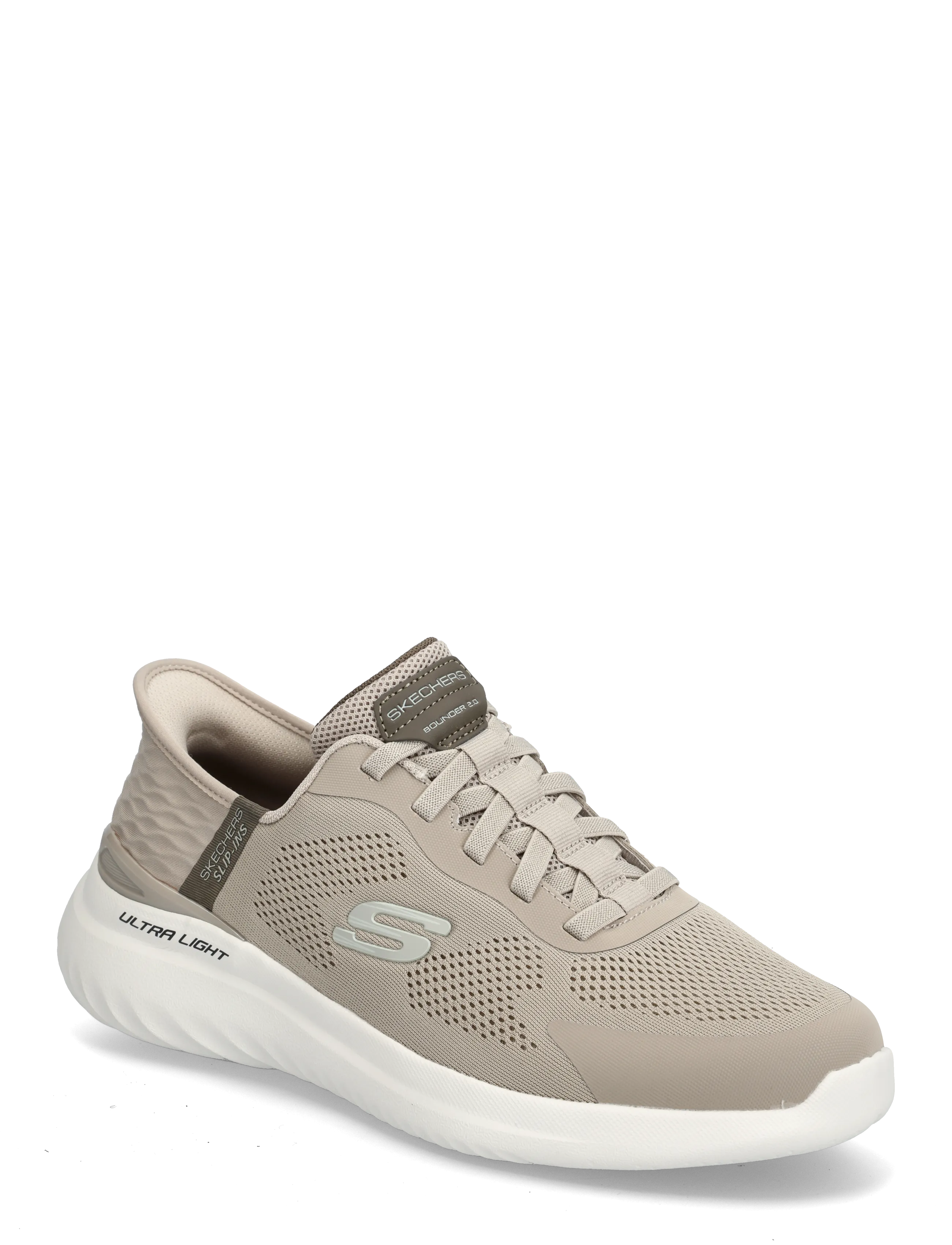 Skechers Bounder 2.0 - Emerged, 46, Beige, Sneakers > Sneakers Med Lav Top, Herre