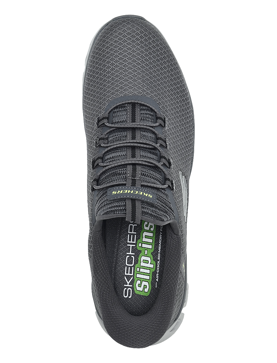 Skechers - GLIDE-STEP NOXUS - låga sneakers - char - 3