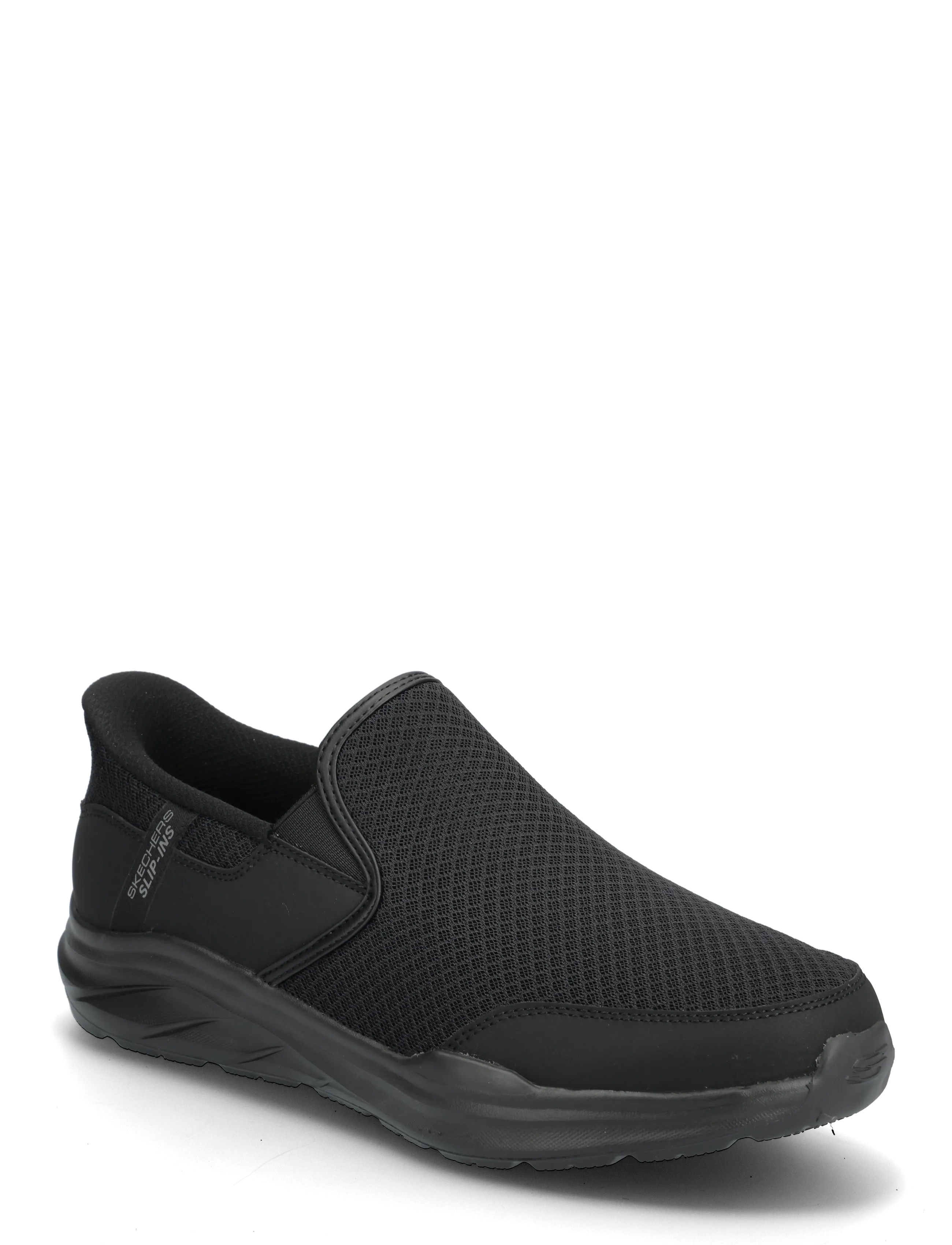 Skechers Equalizer 6.0 Stoaver, Mænd, Slip On Sneaker, Sort, Str: 45.5