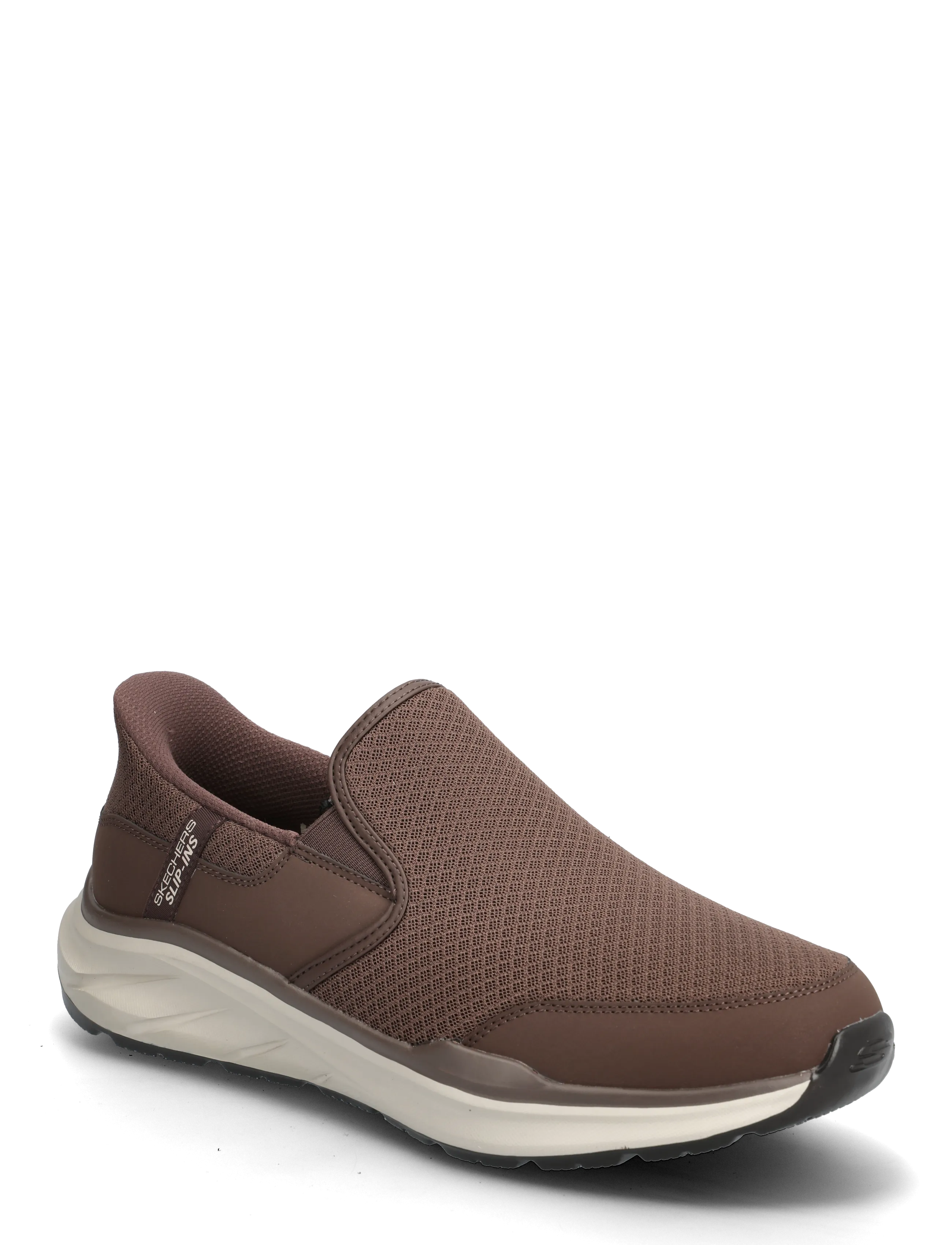 Skechers Equalizer 6.0 Stoaver, Mænd, Slip On Sneaker, Brun, Str: 46