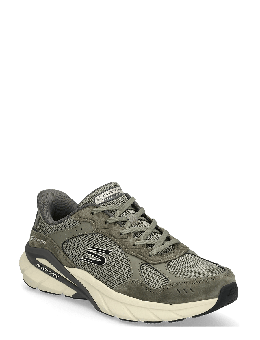 Skechers - SKECH CAGE LEXON - low-top sneaker - olv - 0