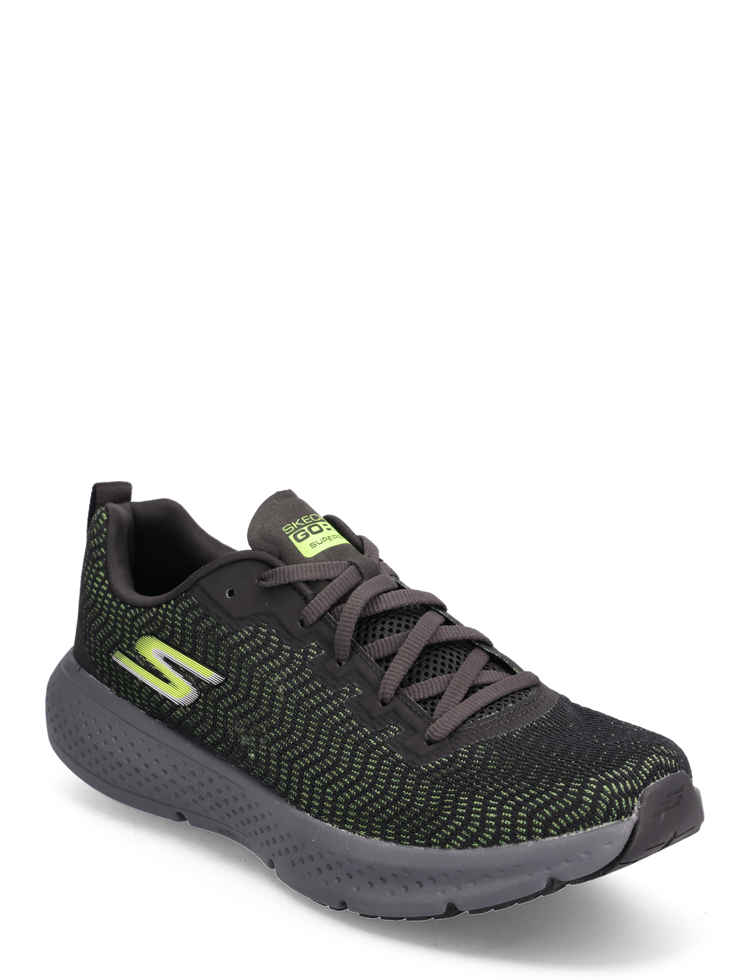 Skechers - Mens Go Run Supersonic  - Relaxed Fit - bklm black lime - 0
