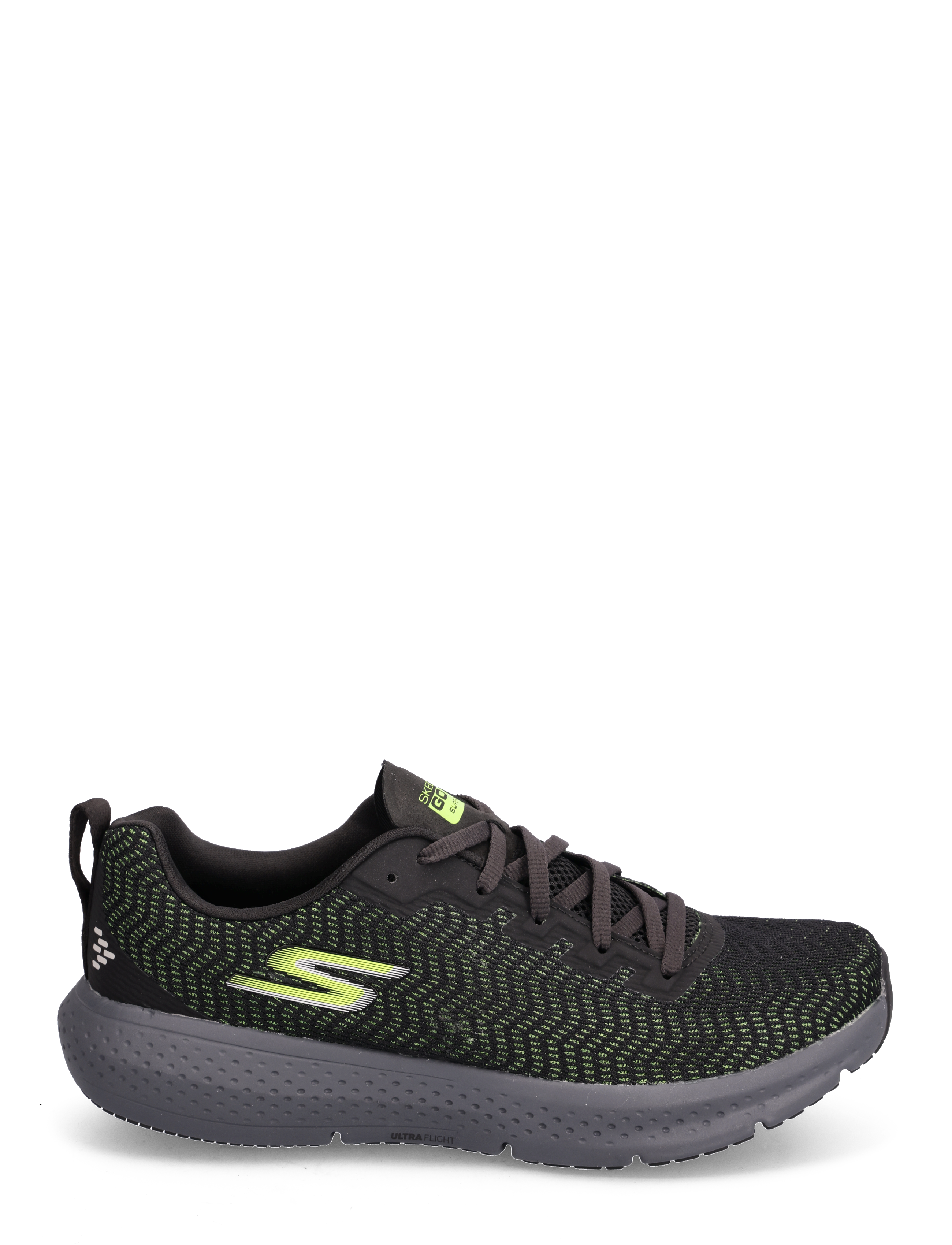 Skechers - Mens Go Run Supersonic  - Relaxed Fit - bklm black lime - 1
