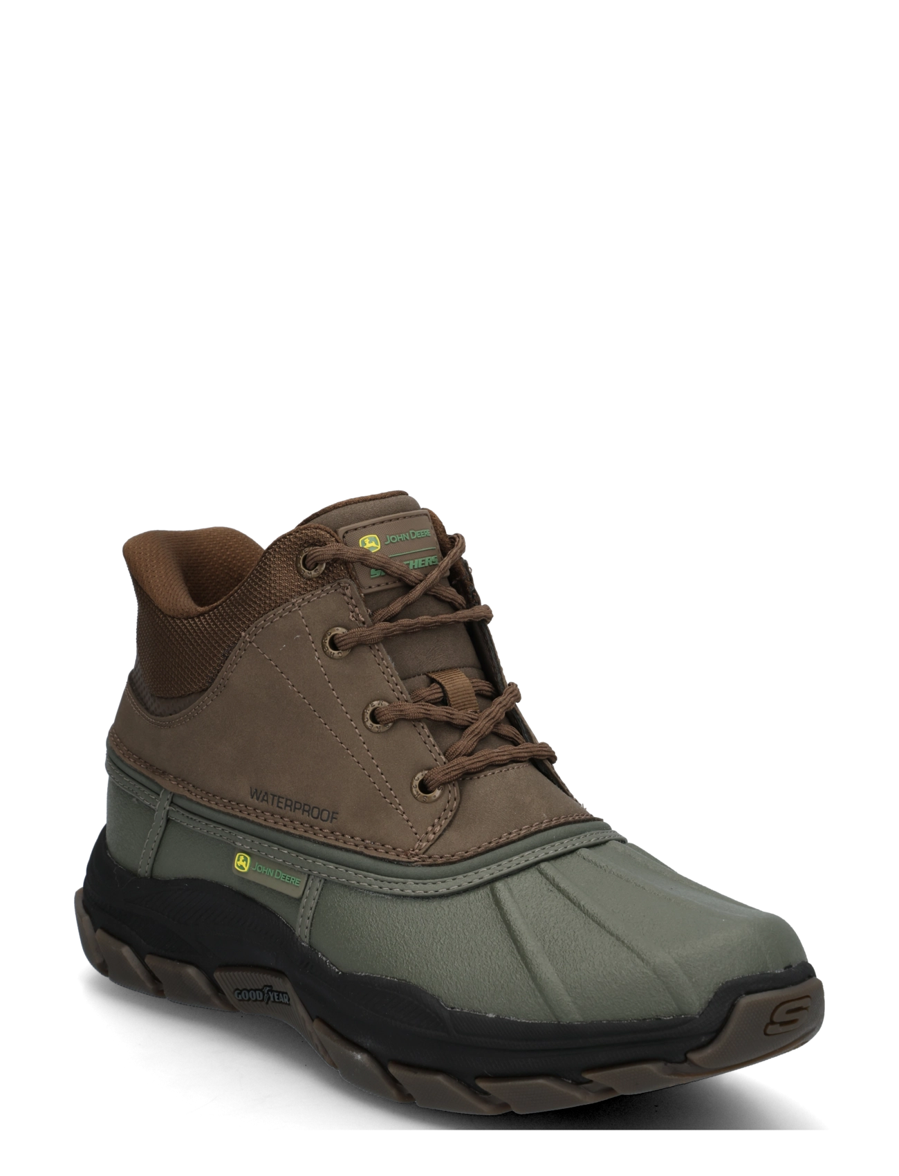 Skechers RESPECTED SWAMPER - Schnürstiefel - OLBR / khaki/green
