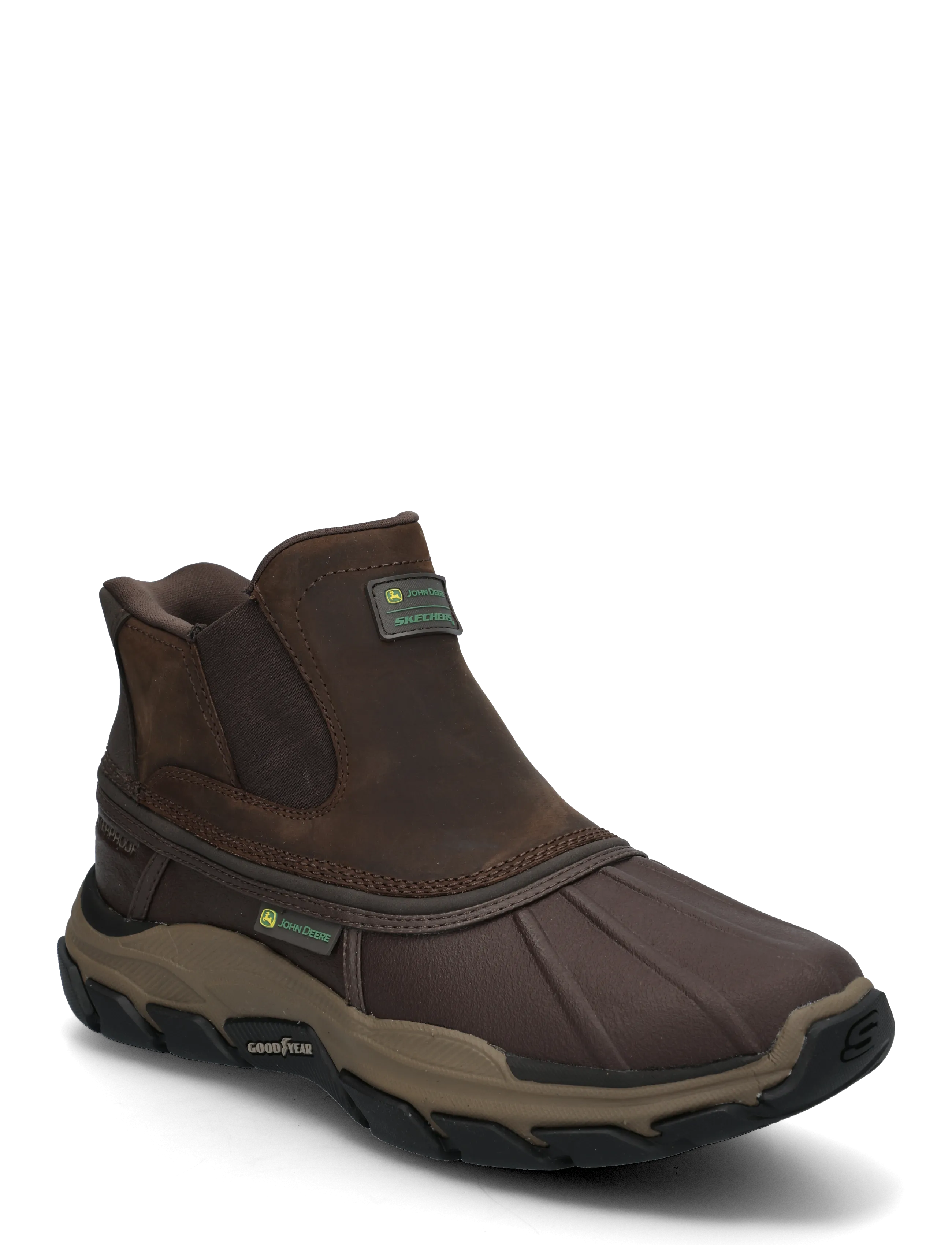 Skechers RESPECTED LANGDON - Shoes - DKBR / brown