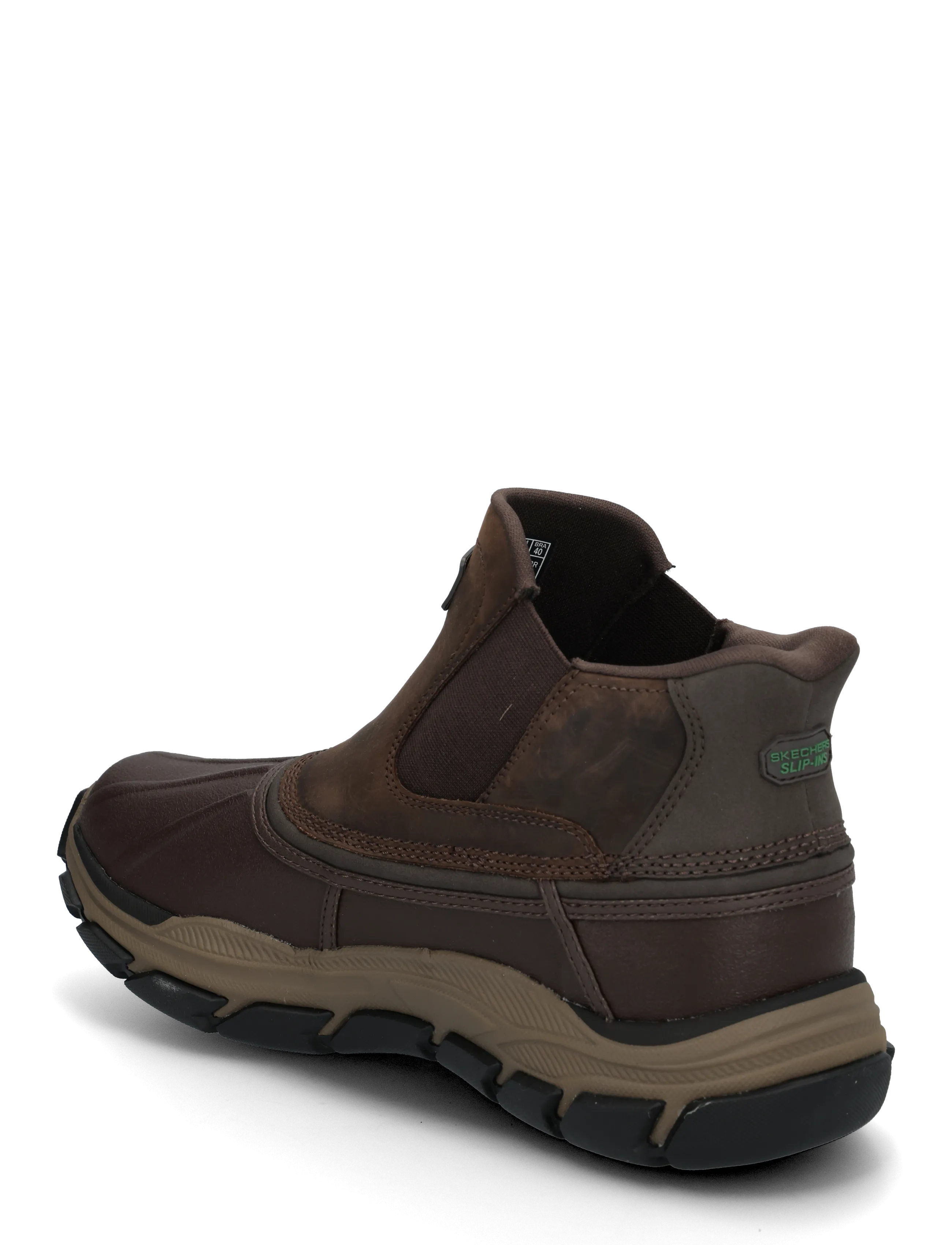 Skechers - RESPECTED LANGDON - rain boots - dkbr - 1