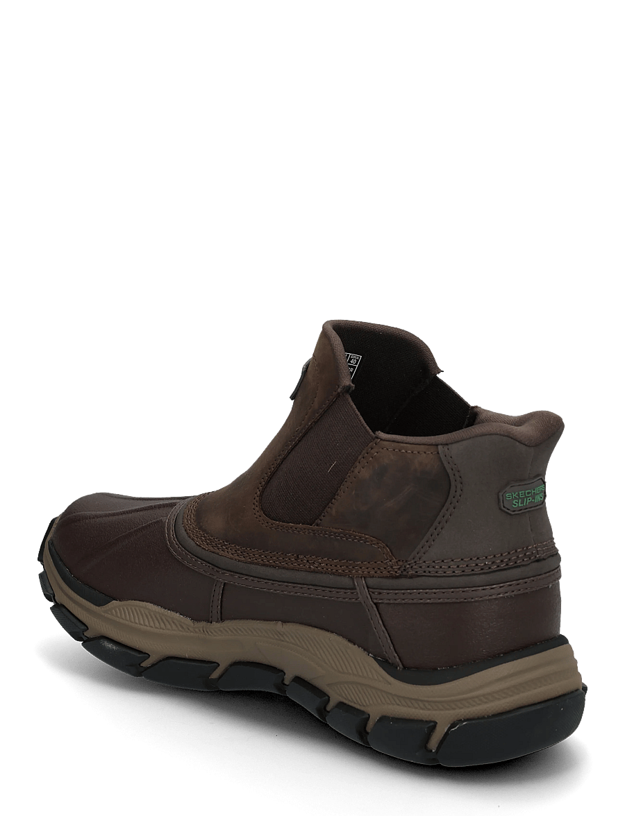 Skechers - RESPECTED LANGDON - rain boots - dkbr - 1