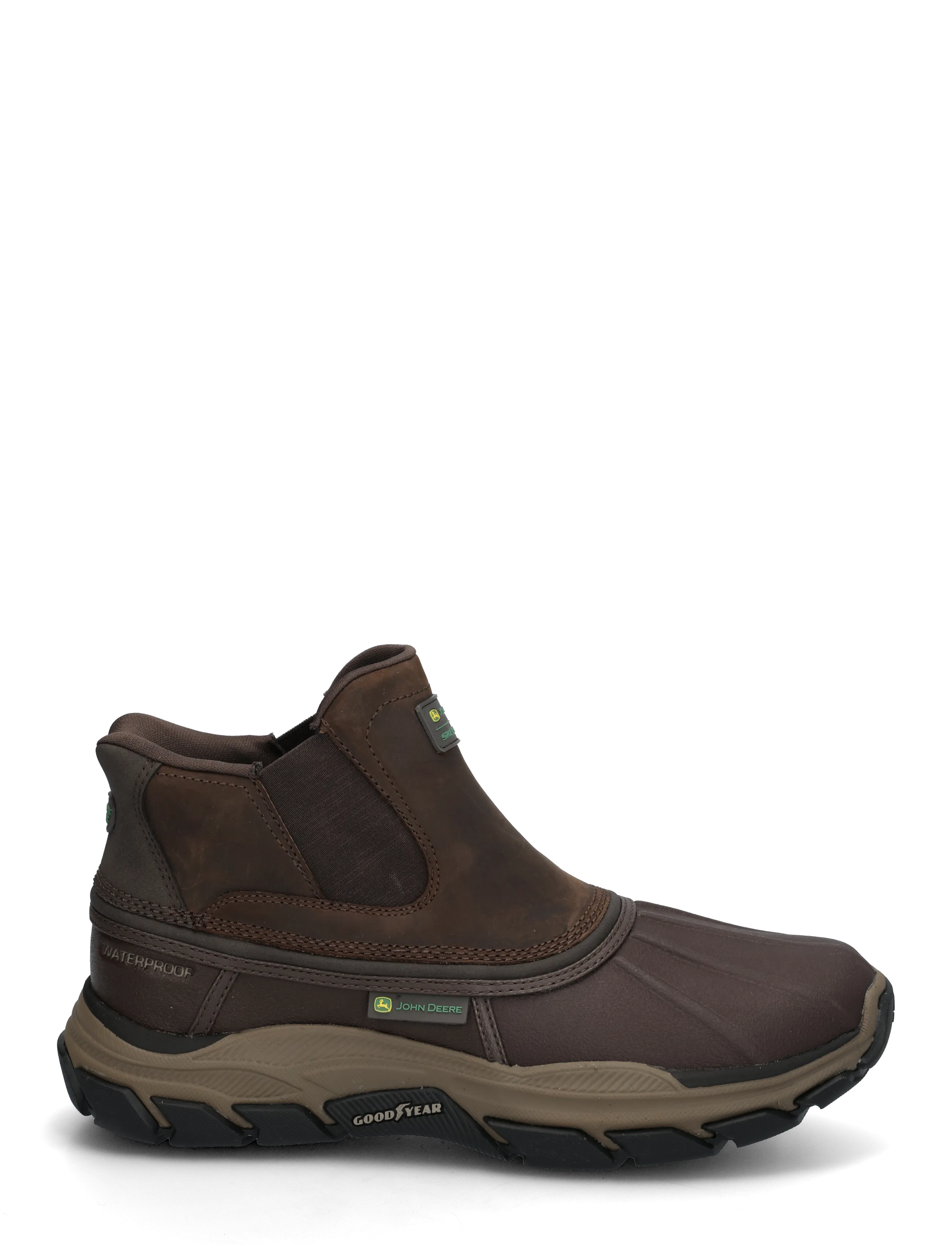 Skechers - RESPECTED LANGDON - rain boots - dkbr - 2