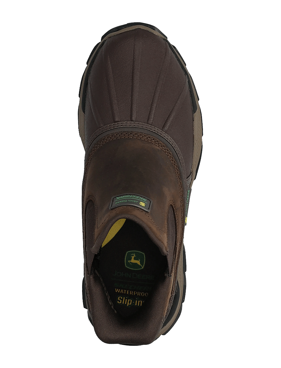 Skechers - RESPECTED LANGDON - rain boots - dkbr - 3