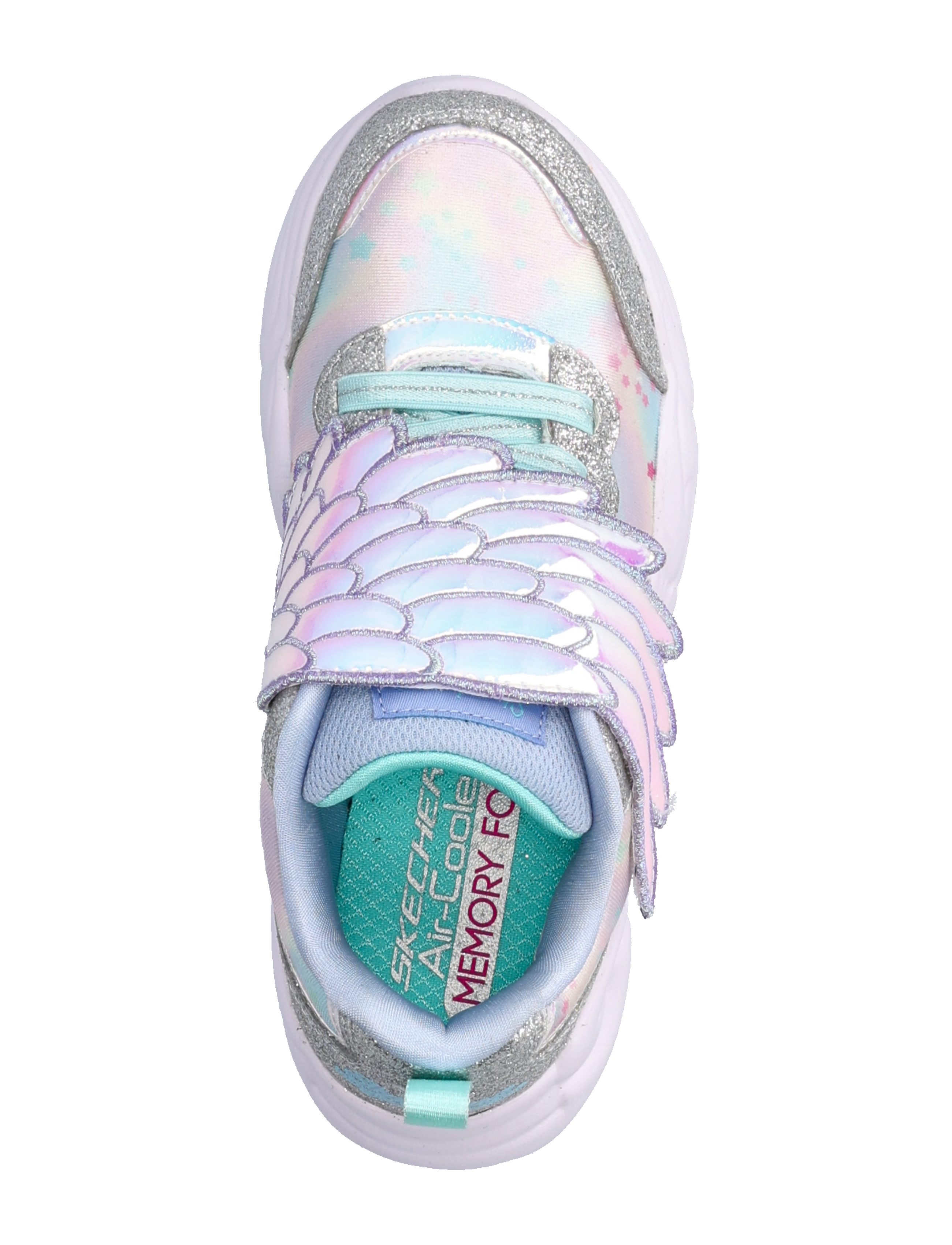 Skechers - Girls Unicorn Stom - Wing Dazzle - smlt silver multicolor - 3
