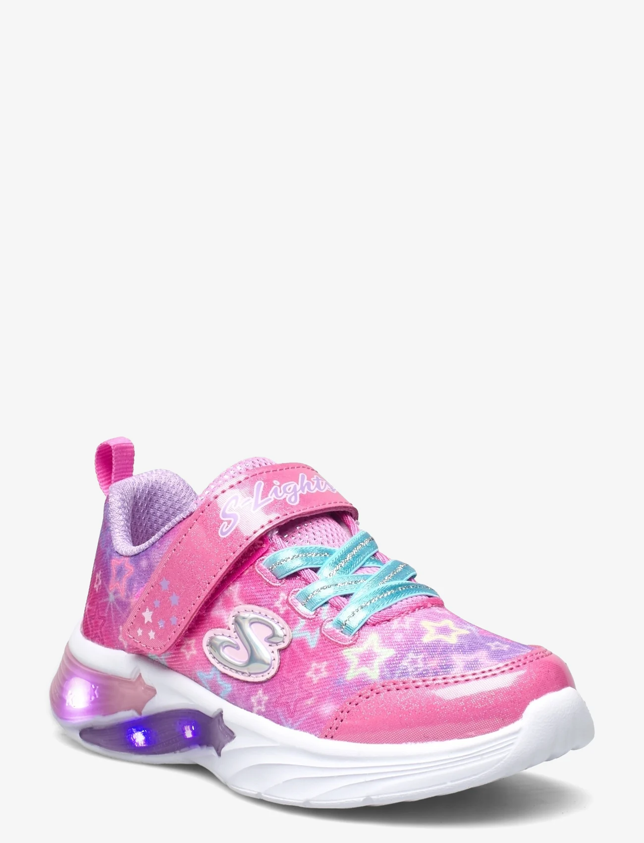 Skechers - Girls Star Sparks - blinkende sneakers - pkmt pink multicolor - 0