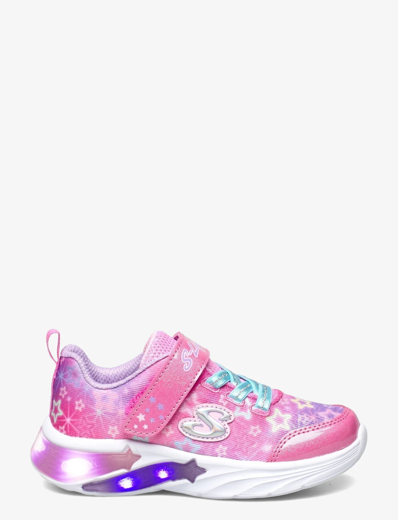 Skechers - Girls Star Sparks - blinkende sneakers - pkmt pink multicolor - 1