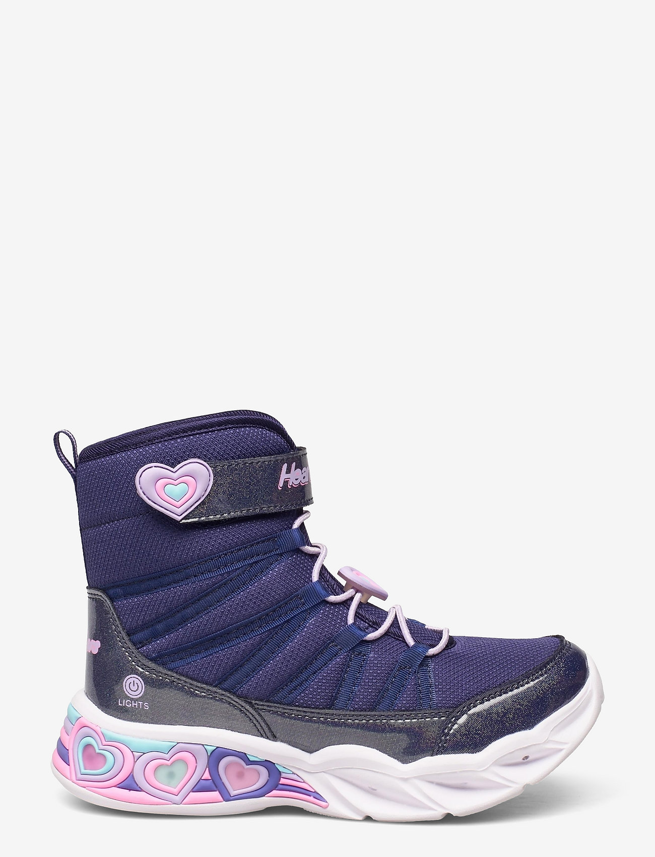 Skechers - Girls Sweetheart Lights - Love to shine - kids - navy lavender - 1