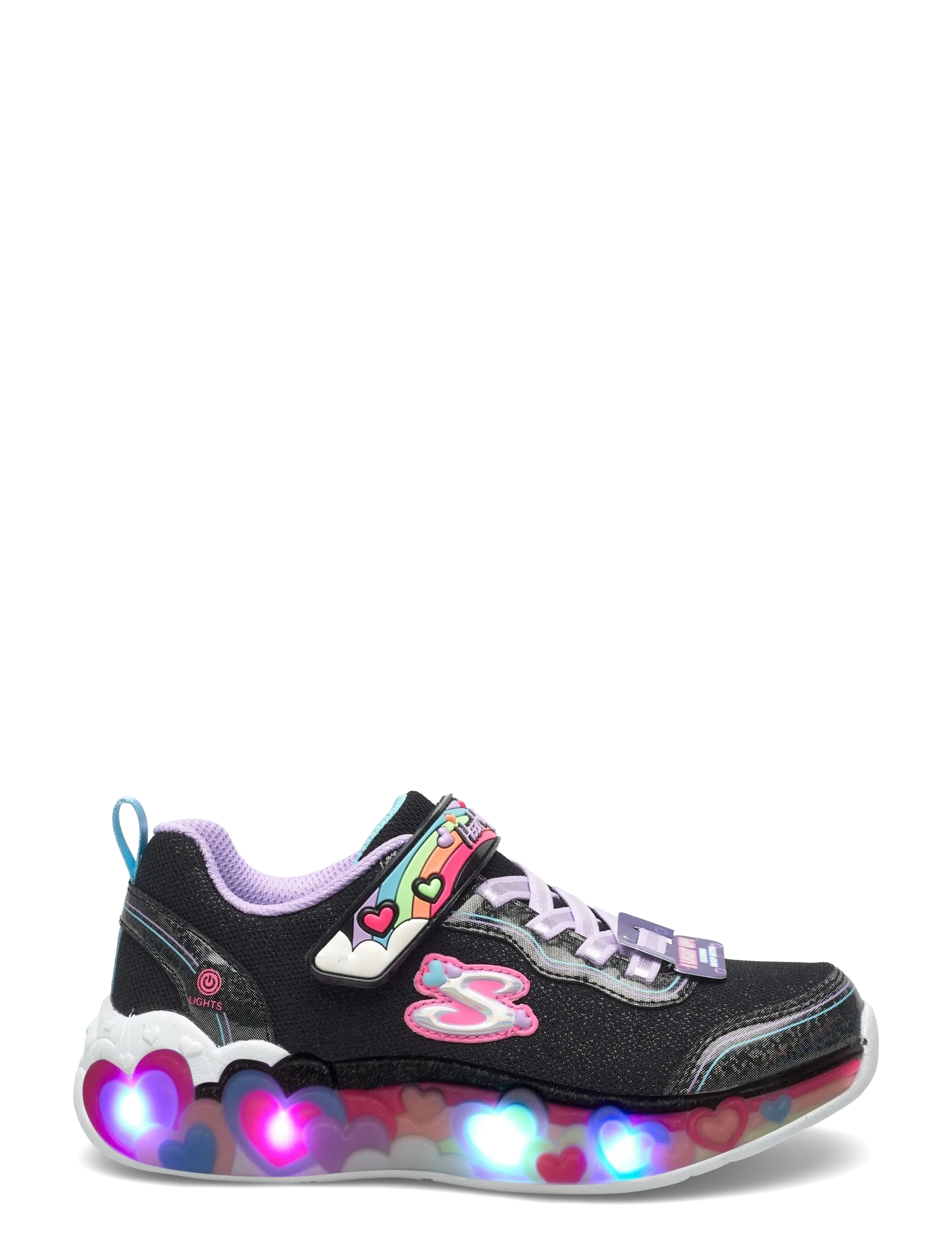 Skechers - Girls ETERNAL HEART LIGHTS TON OF LOVE - baskets basses - bkmt - 1