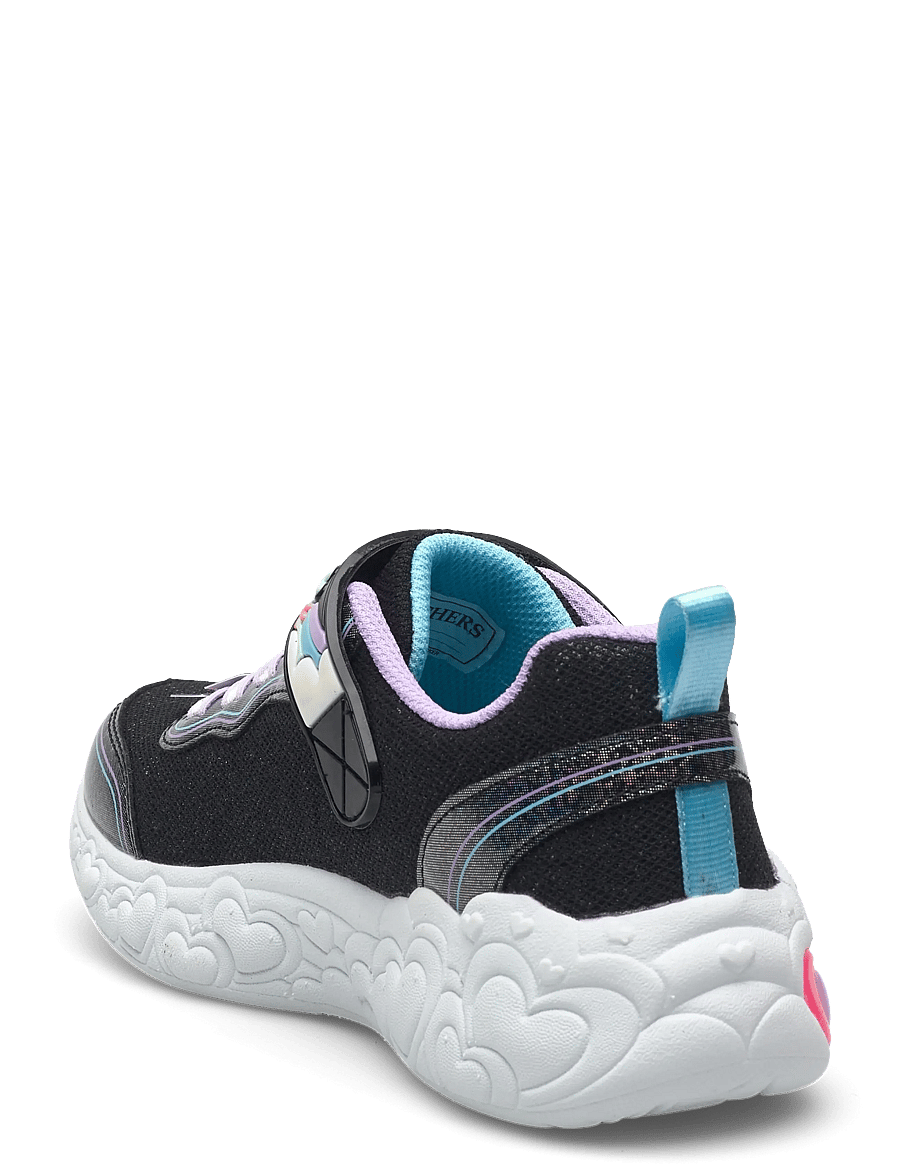 Skechers - Girls ETERNAL HEART LIGHTS TON OF LOVE - kõrge säärega tossud - bkmt - 2