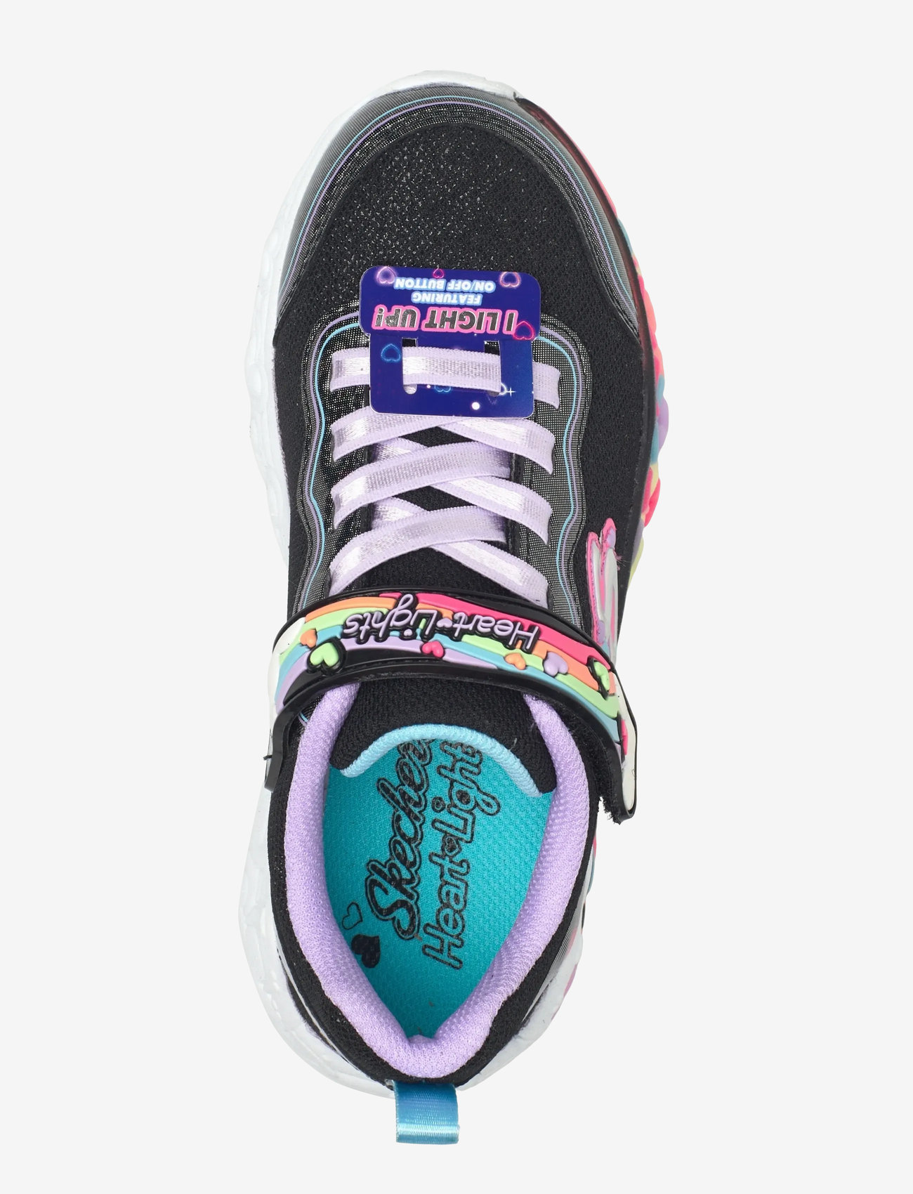 Skechers - Girls ETERNAL HEART LIGHTS TON OF LOVE - lave sneakers - bkmt - 3