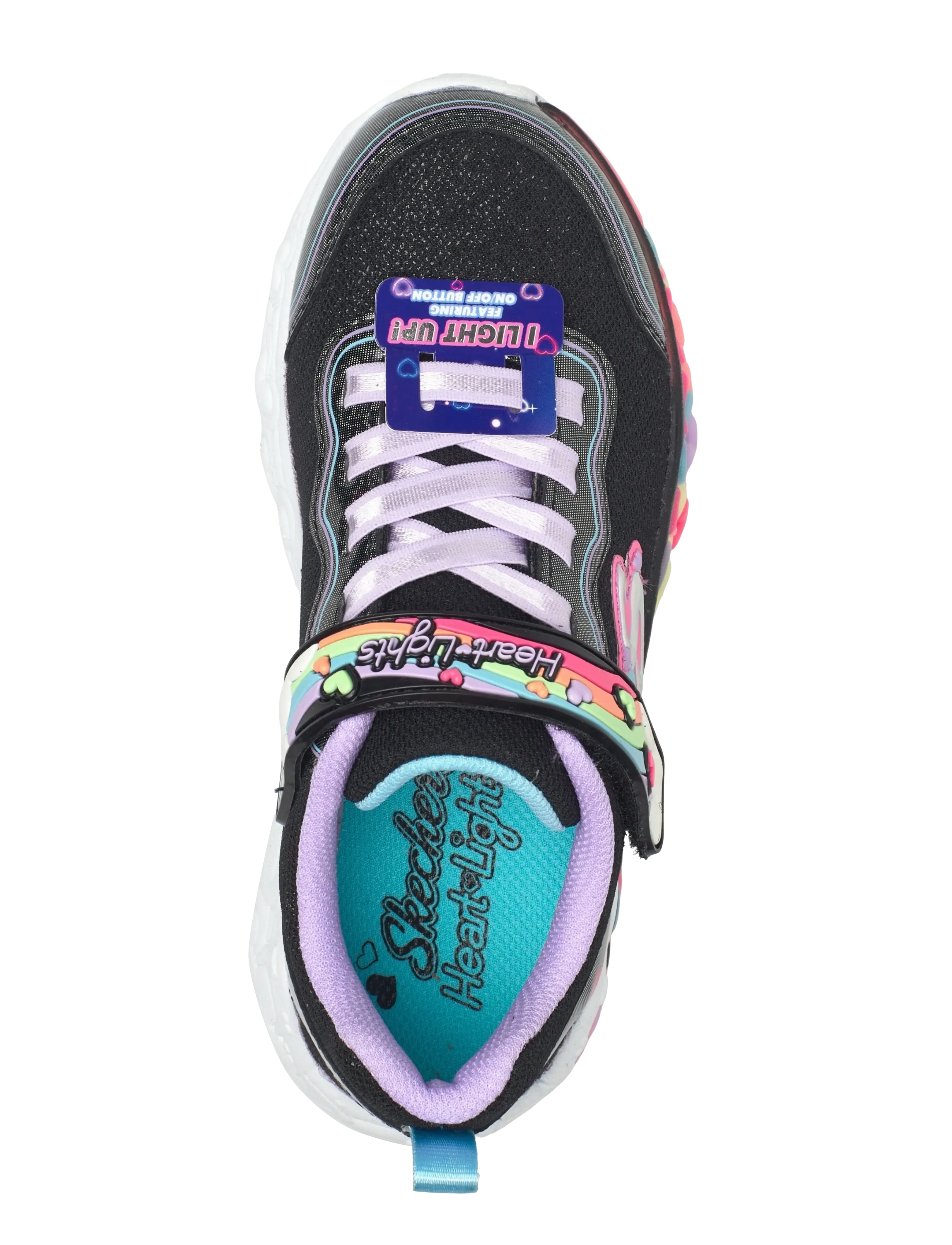 Skechers - Girls ETERNAL HEART LIGHTS TON OF LOVE - baskets basses - bkmt - 3