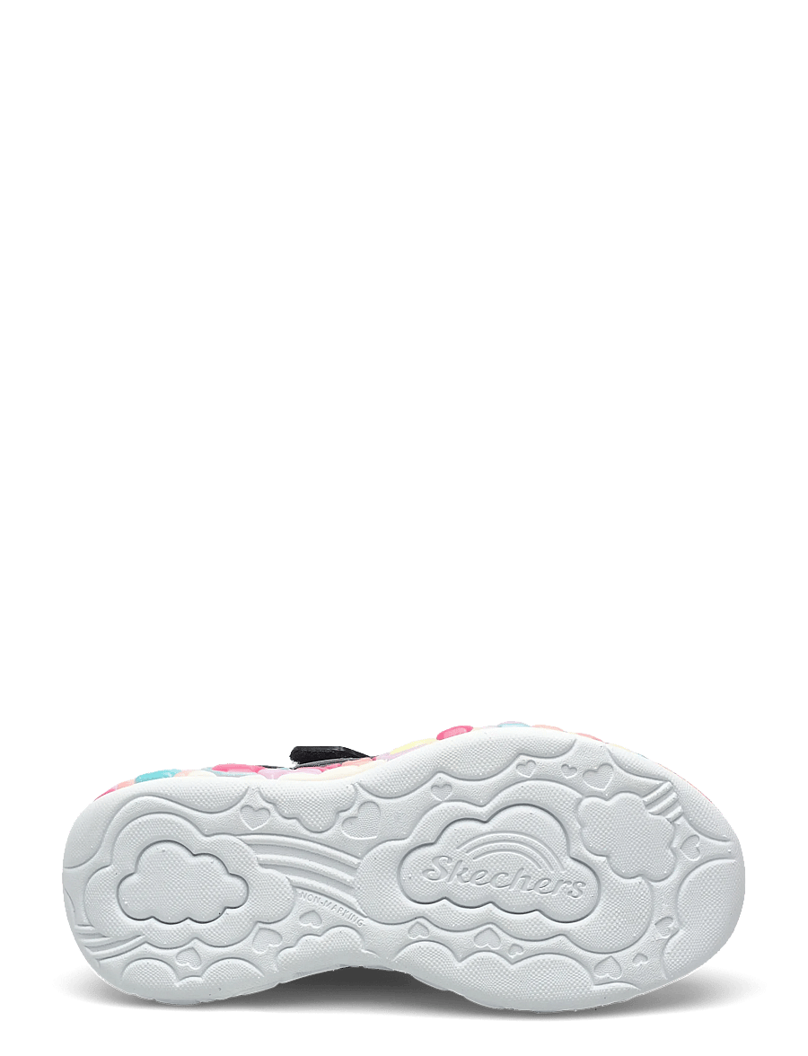 Skechers - Girls ETERNAL HEART LIGHTS TON OF LOVE - kõrge säärega tossud - bkmt - 4