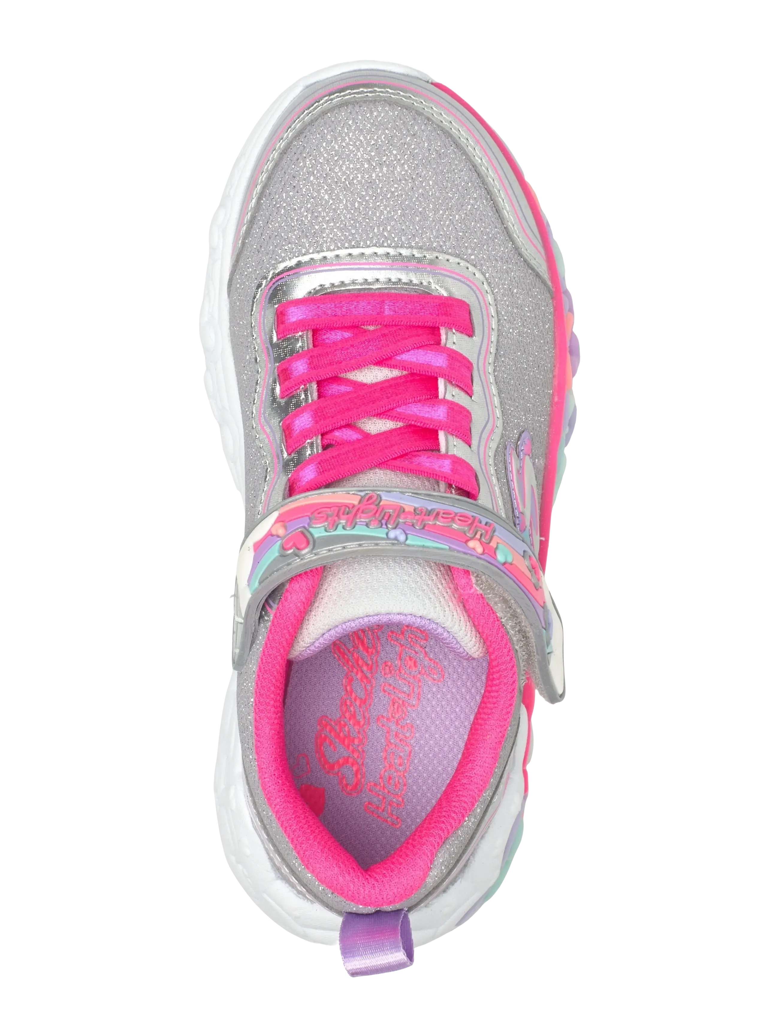Skechers - Girls ETERNAL HEART LIGHTS TON OF LOVE - lave sneakers - smlt - 3