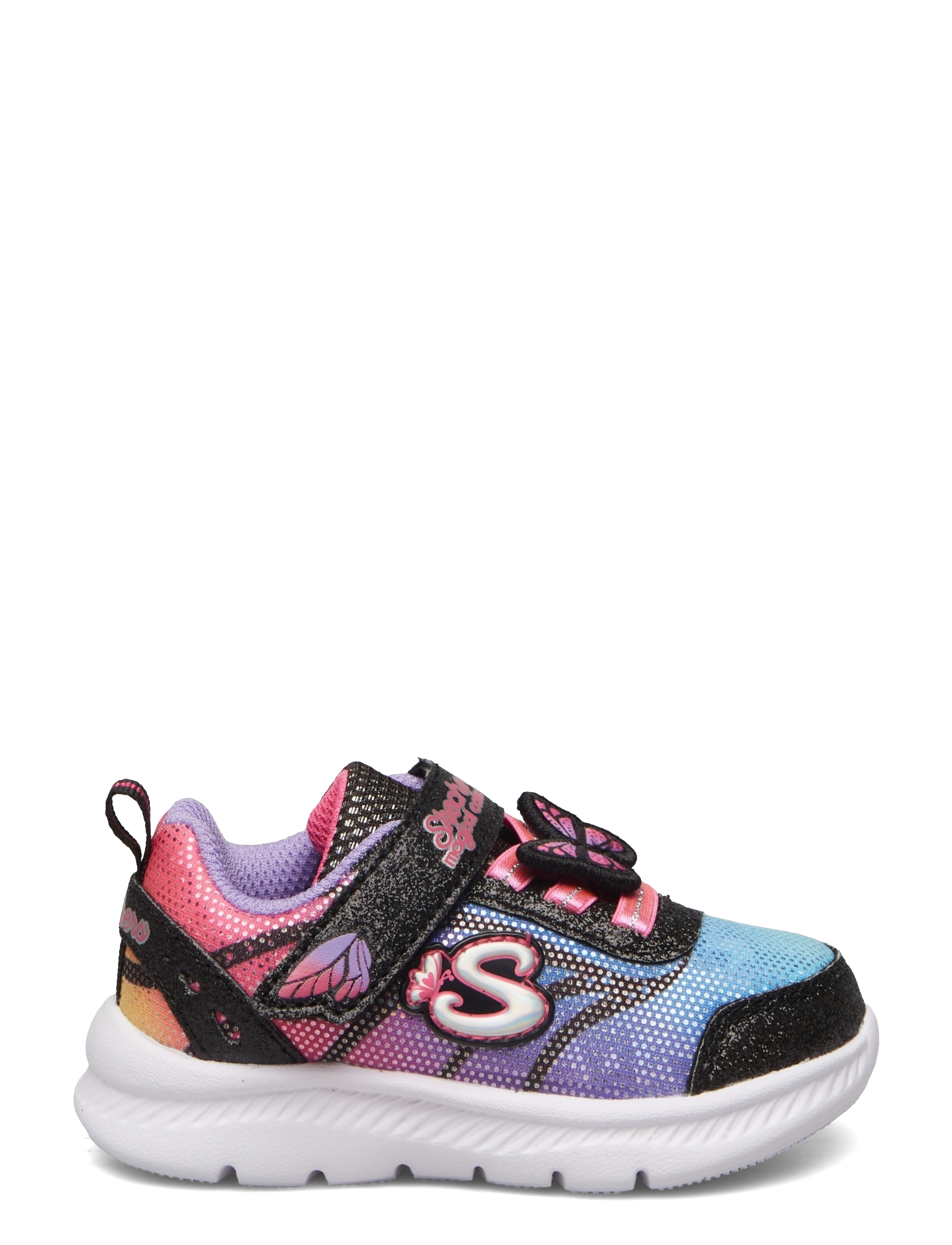 Skechers - Girls Comfy Flex 2.0 - Lil Flutters - bkmt black multi - 1