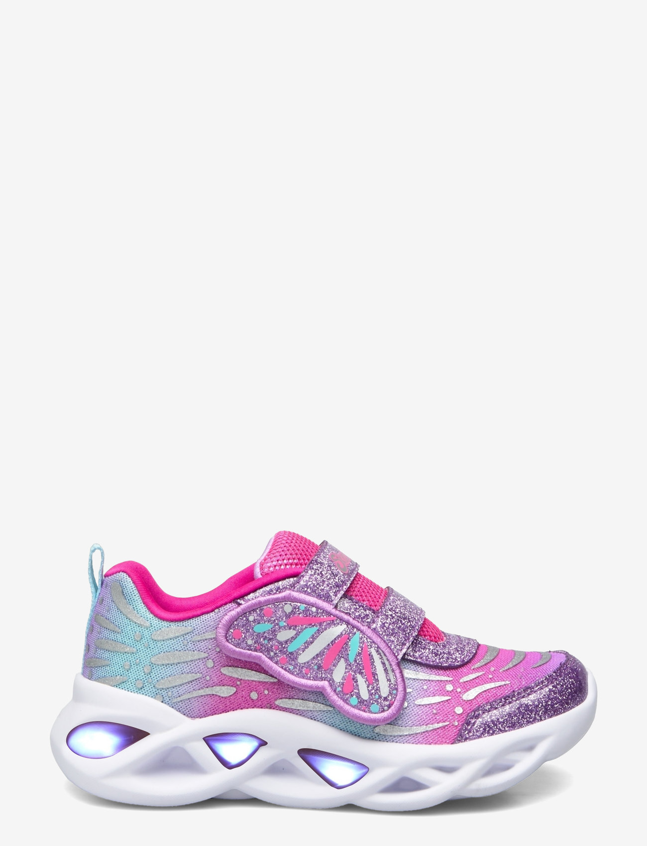 Skechers - Girls TWISTY BRIGHTS WINGIN' IT - blinkande sneakers - lvpk lavender pink - 1