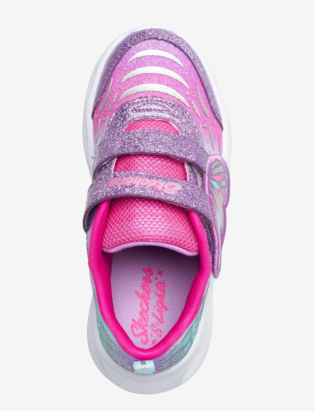 Skechers - Girls TWISTY BRIGHTS WINGIN' IT - blinkande sneakers - lvpk lavender pink - 3