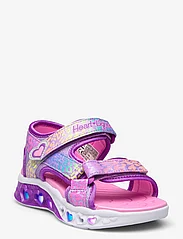 Skechers - Girls Flutter Hearts Sandal - gode sommertilbud - lvmt lavender multicolor - 0