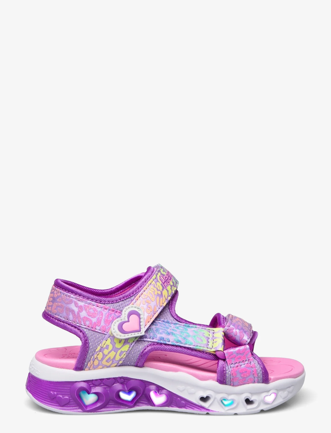 Skechers - Girls Flutter Hearts Sandal - vasaros pasiūlymai - lvmt lavender multicolor - 1