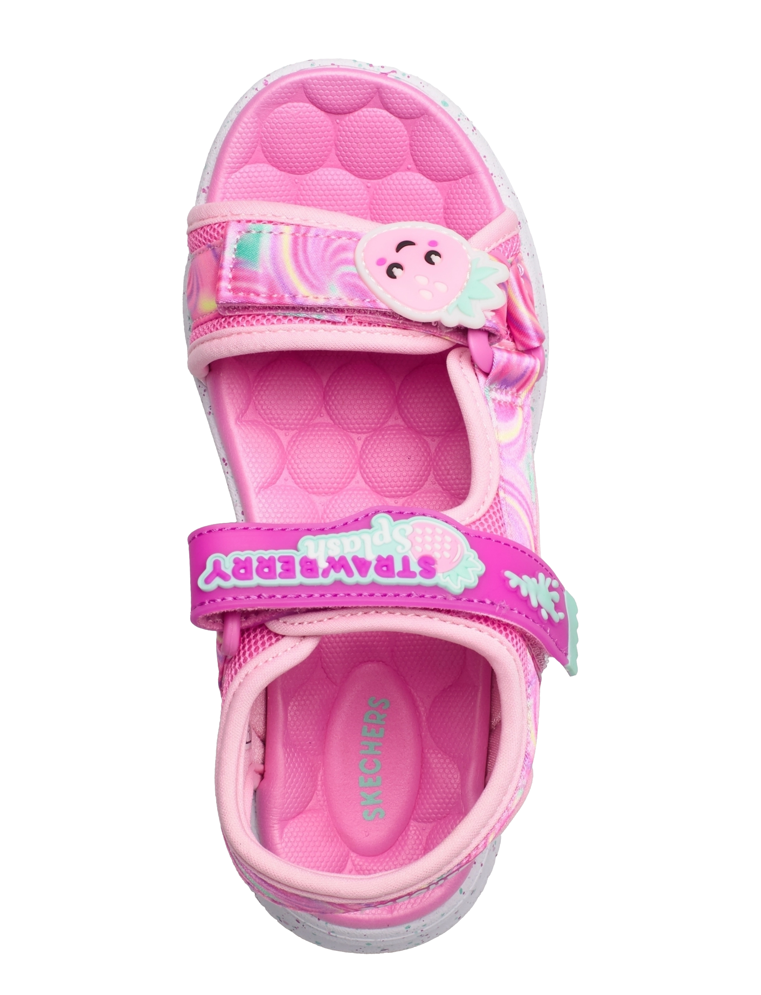 Skechers - Girls Jumpsters - Splasherz Scented Sandal - pkmt pink multicolor - 3