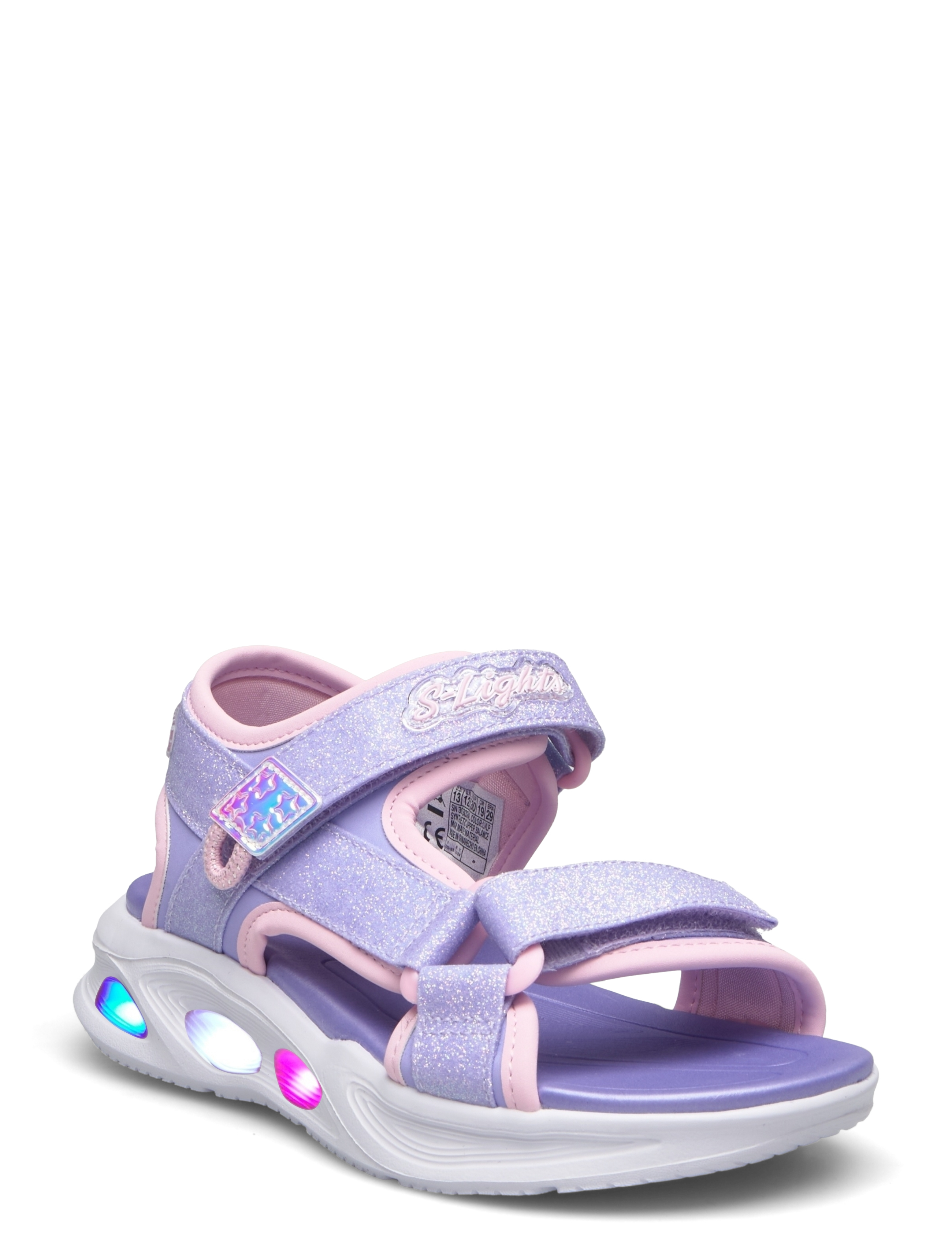 Skechers Girls Sola Glow Sandal - Sandaalit - LVLP / purple