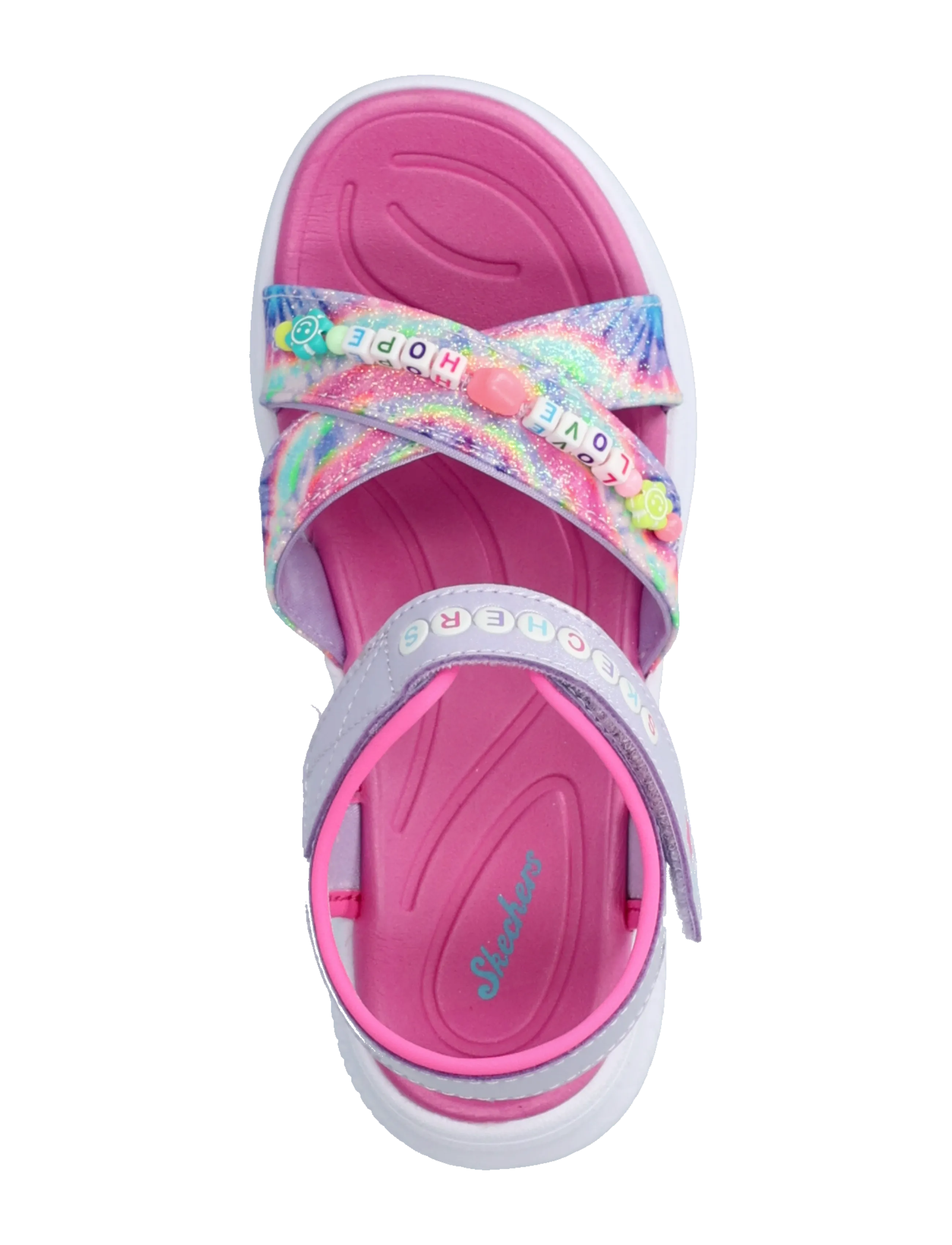 Skechers - JUMPSTERS SANDAL - TIE DYE BF - des sandales - lvmt - 3