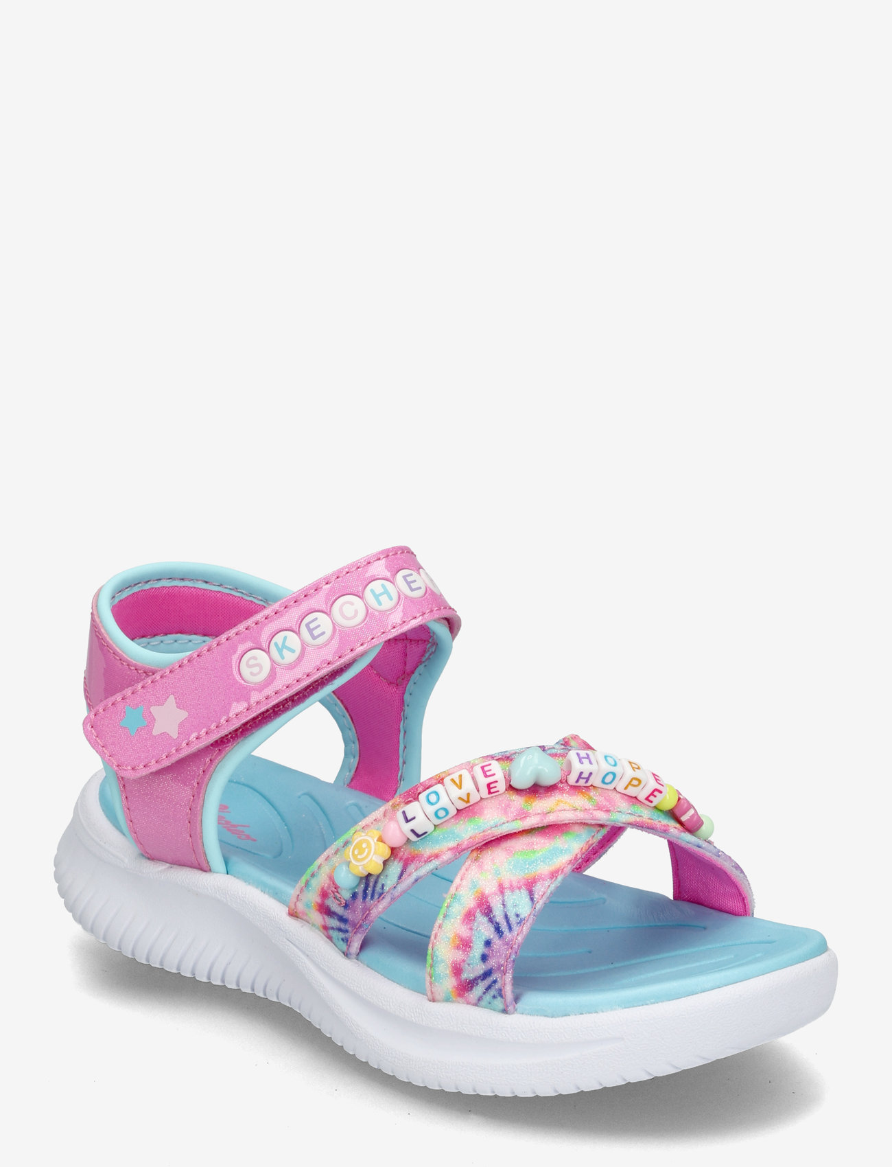 Skechers - JUMPSTERS SANDAL - TIE DYE BF - sandaler - pkmt - 0