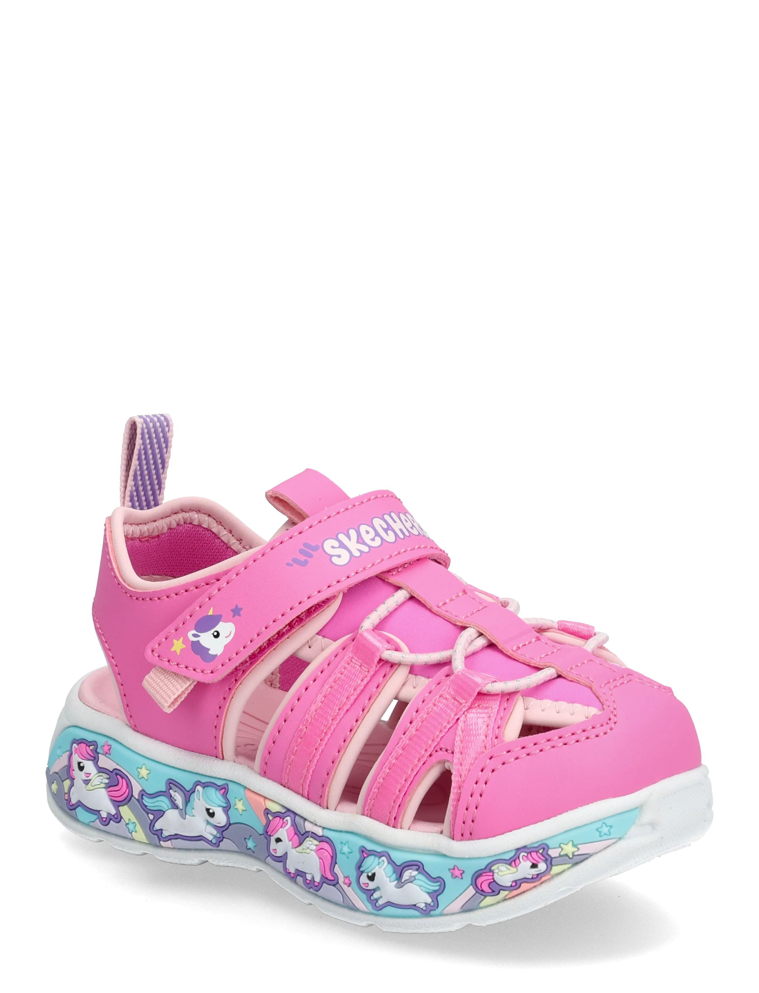 Skechers Play Scene Splash Cute Crew, 21, Summer Schuhe, Rosa - Sandals, Kinder
