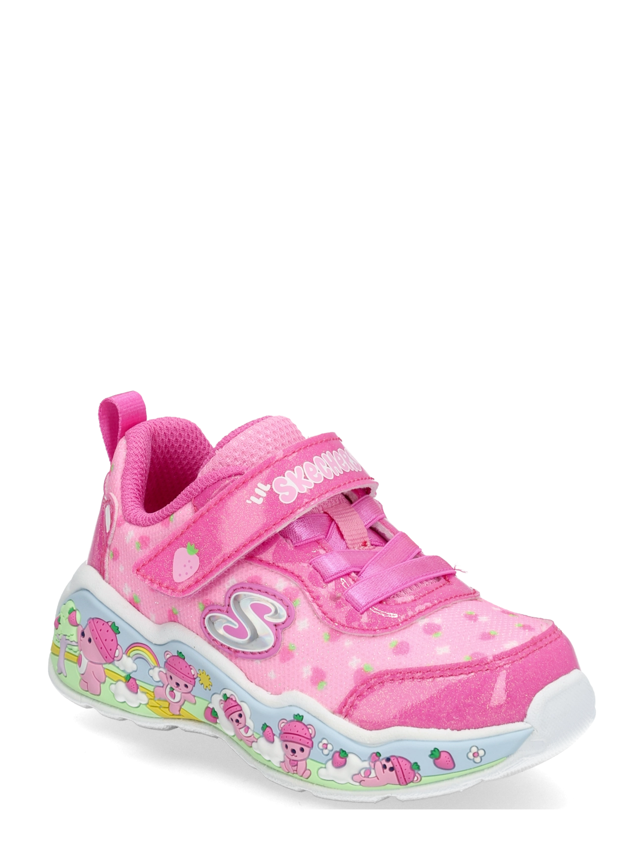 Skechers PLAY SCENE SKECH BEARS - Kõrge säärega tossud - HTPK / pink/rose