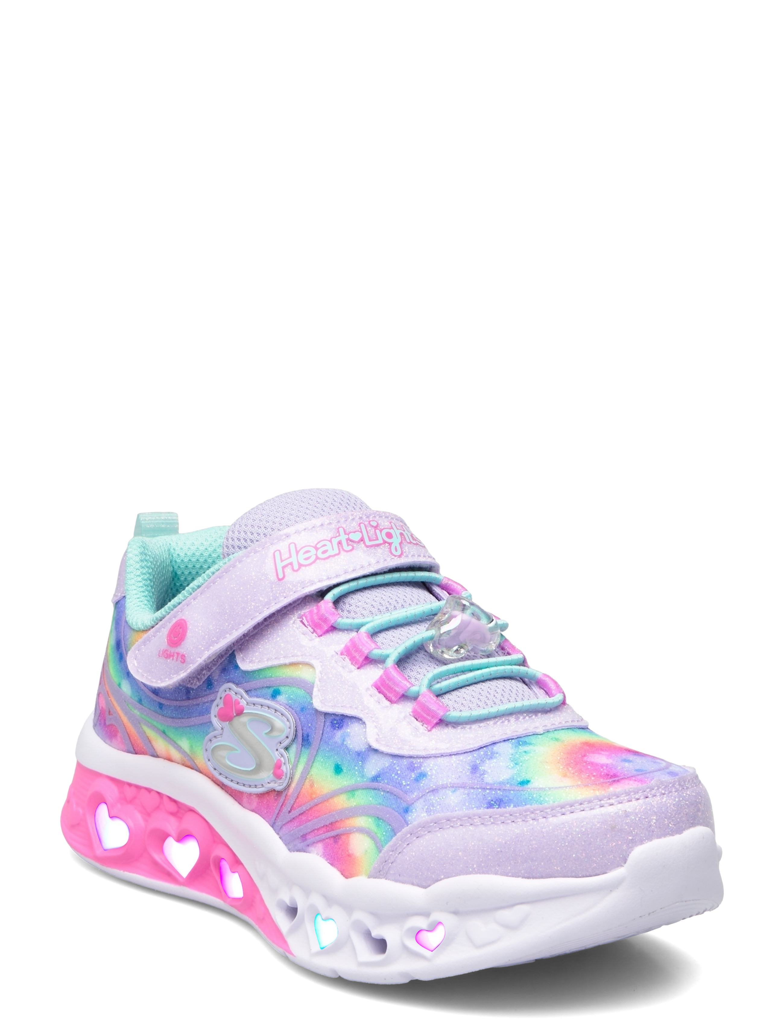 Skechers Flutter Heart Lights - Groovy, 34, Pink, Sneakers > Sneakers Med Lav Top, Børn