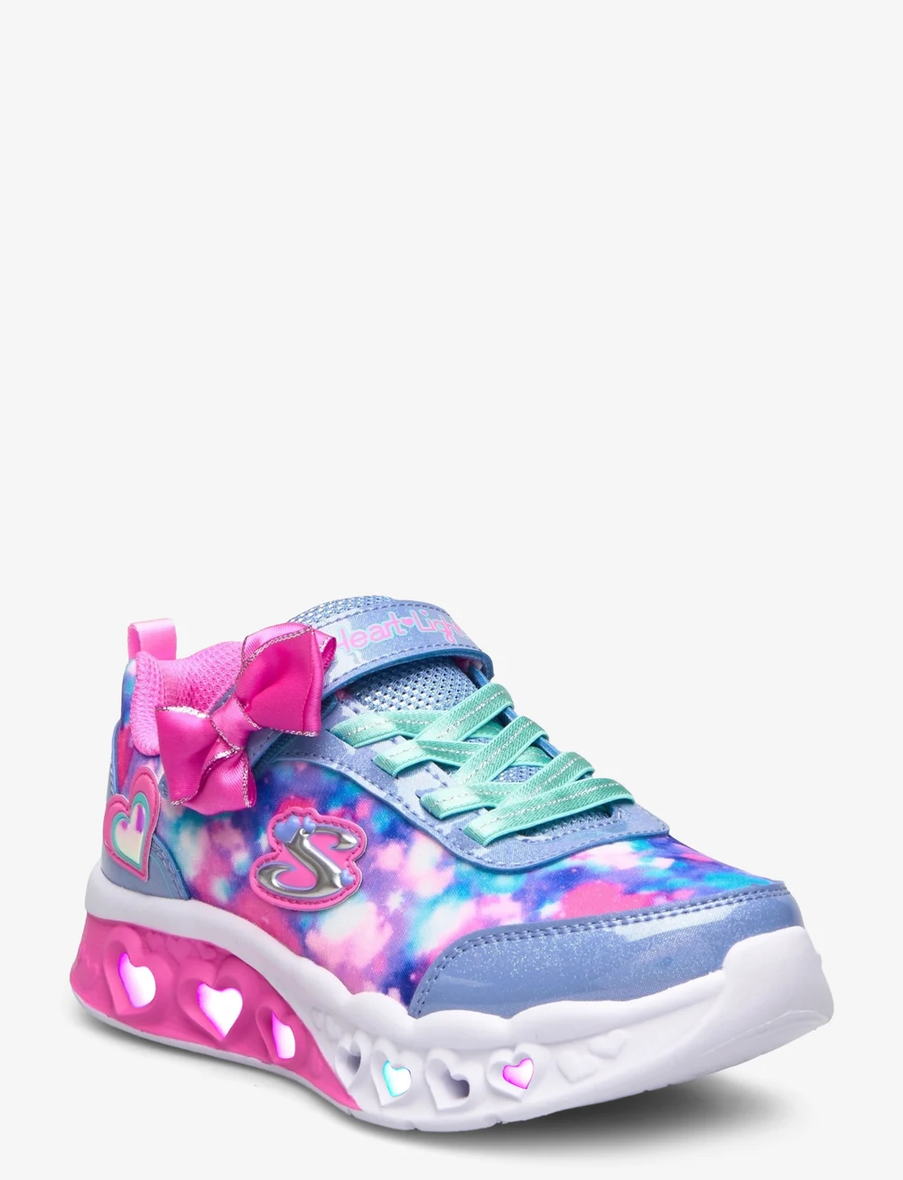 Skechers - Girls FLUTTER HEART LIGHTS BLURRED LOVE - kõrge säärega tossud - blpk - 0