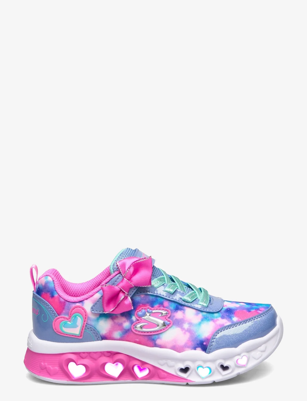 Skechers - Girls FLUTTER HEART LIGHTS BLURRED LOVE - kõrge säärega tossud - blpk - 1