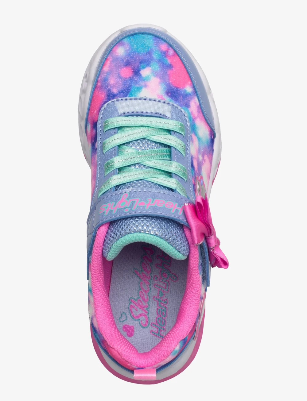 Skechers - Girls FLUTTER HEART LIGHTS BLURRED LOVE - kõrge säärega tossud - blpk - 3