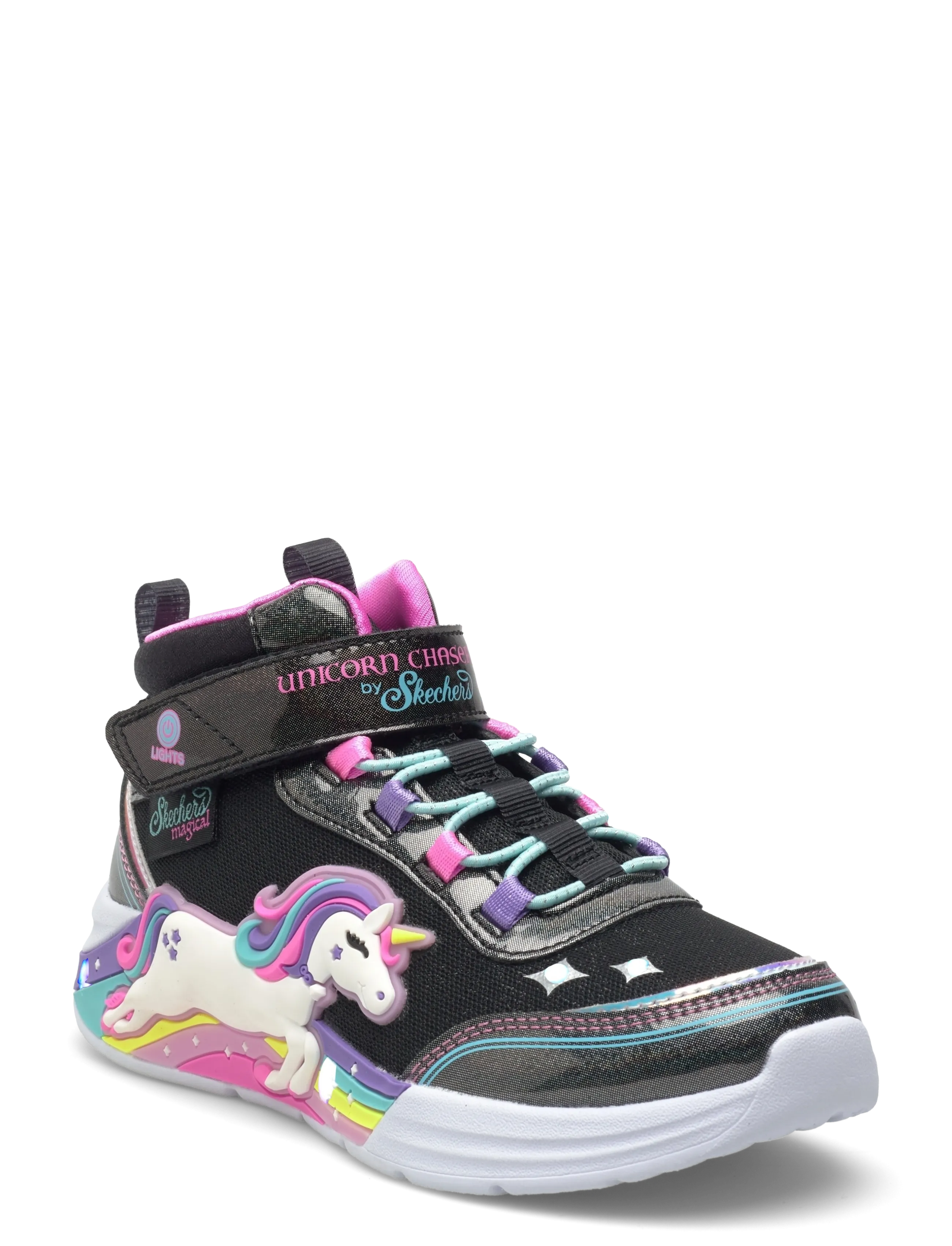 SKECHERS Unicorn Chaser Jumping Magic Schwarz - 31 - Kinder