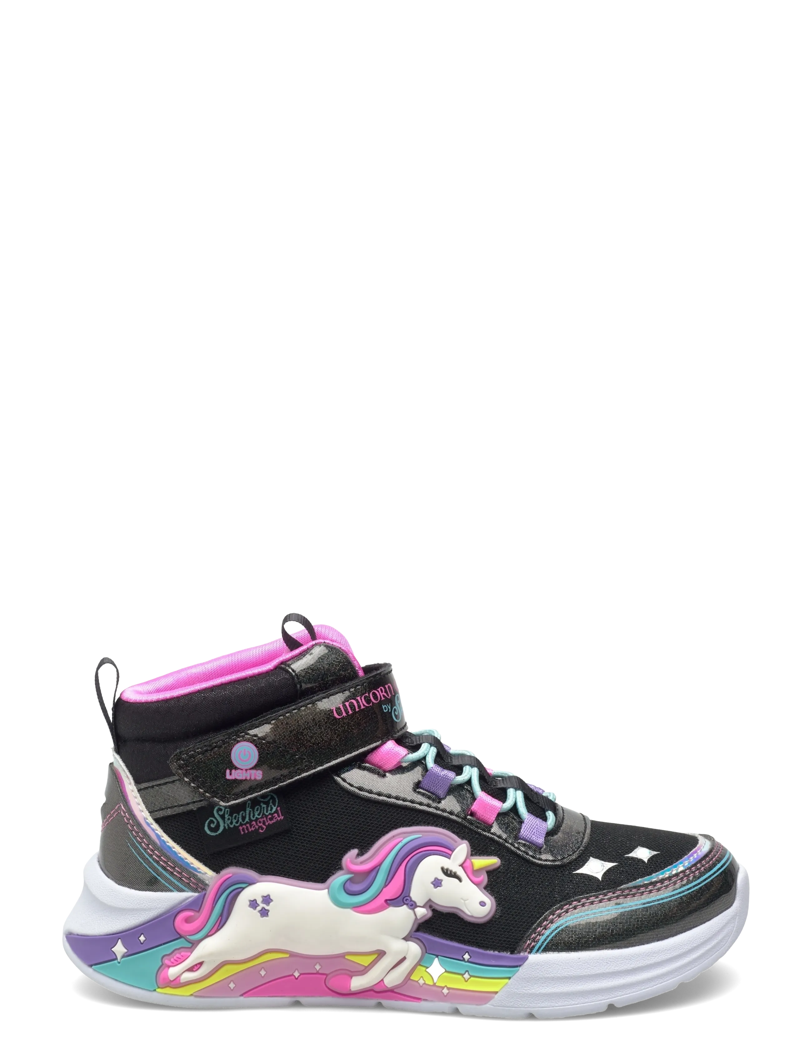 Skechers - Girls UNICORN CHASER - høje sneakers - bkmt - 1
