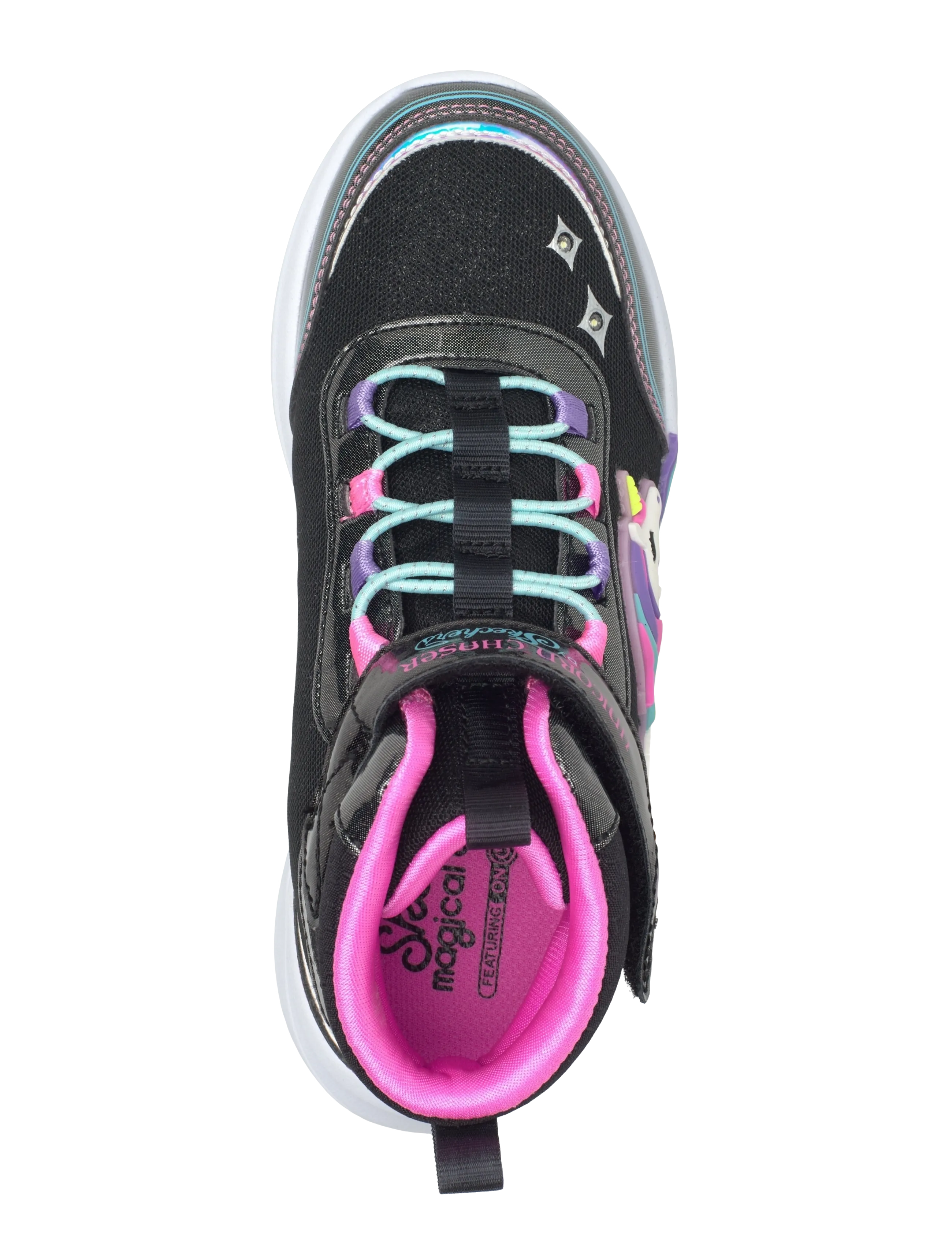 Skechers - Girls UNICORN CHASER - høje sneakers - bkmt - 3