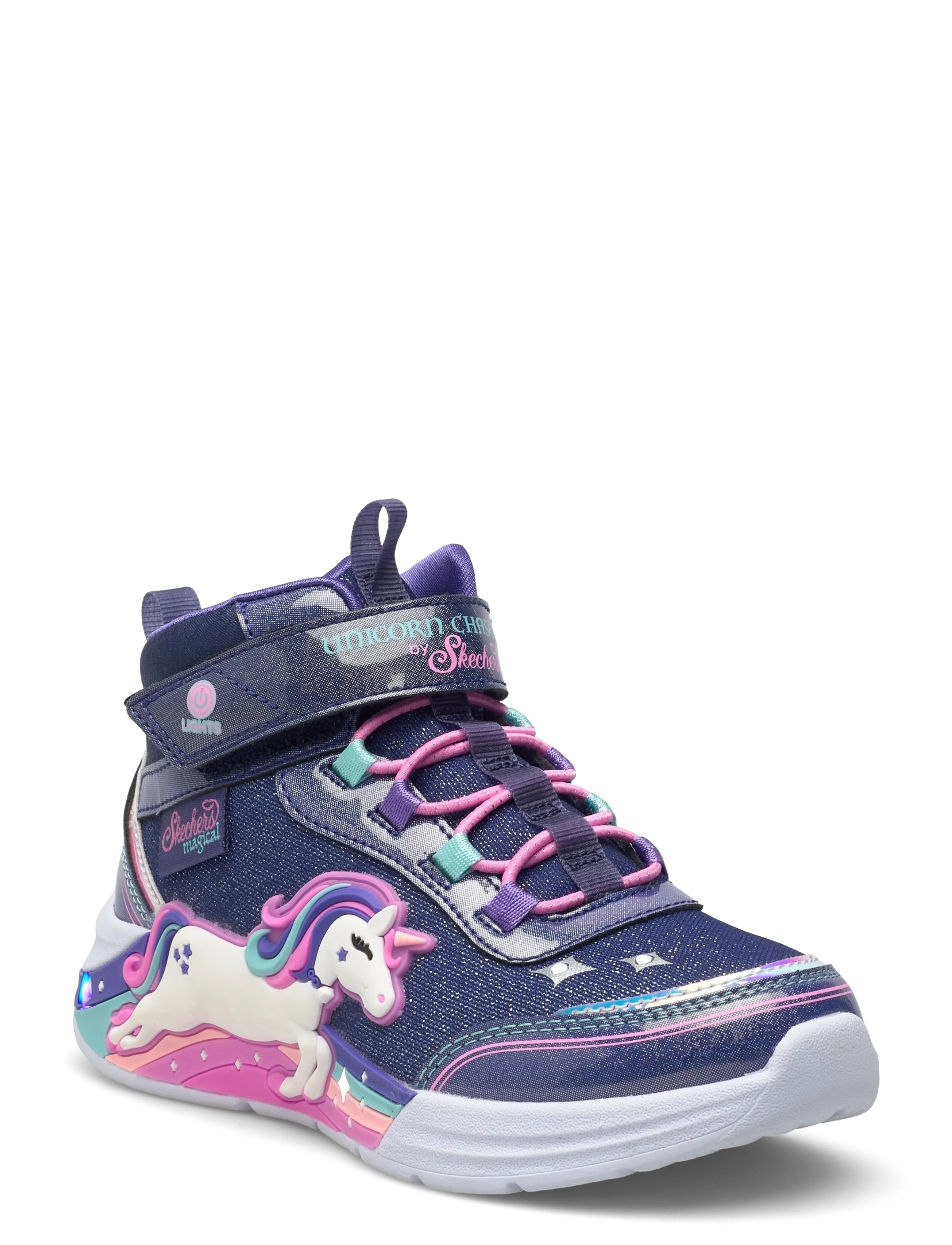 SKECHERS Unicorn Chaser Jumping Magic Lila - 33 - Kinder