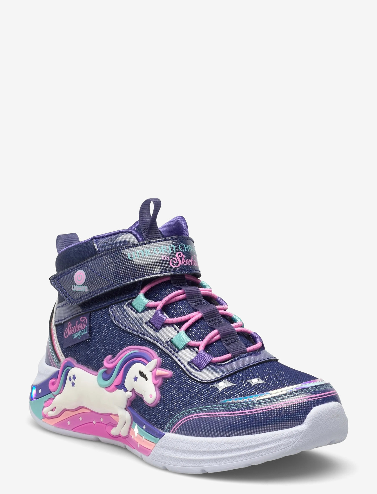 Skechers - Girls UNICORN CHASER - höga sneakers - nvmt - 0