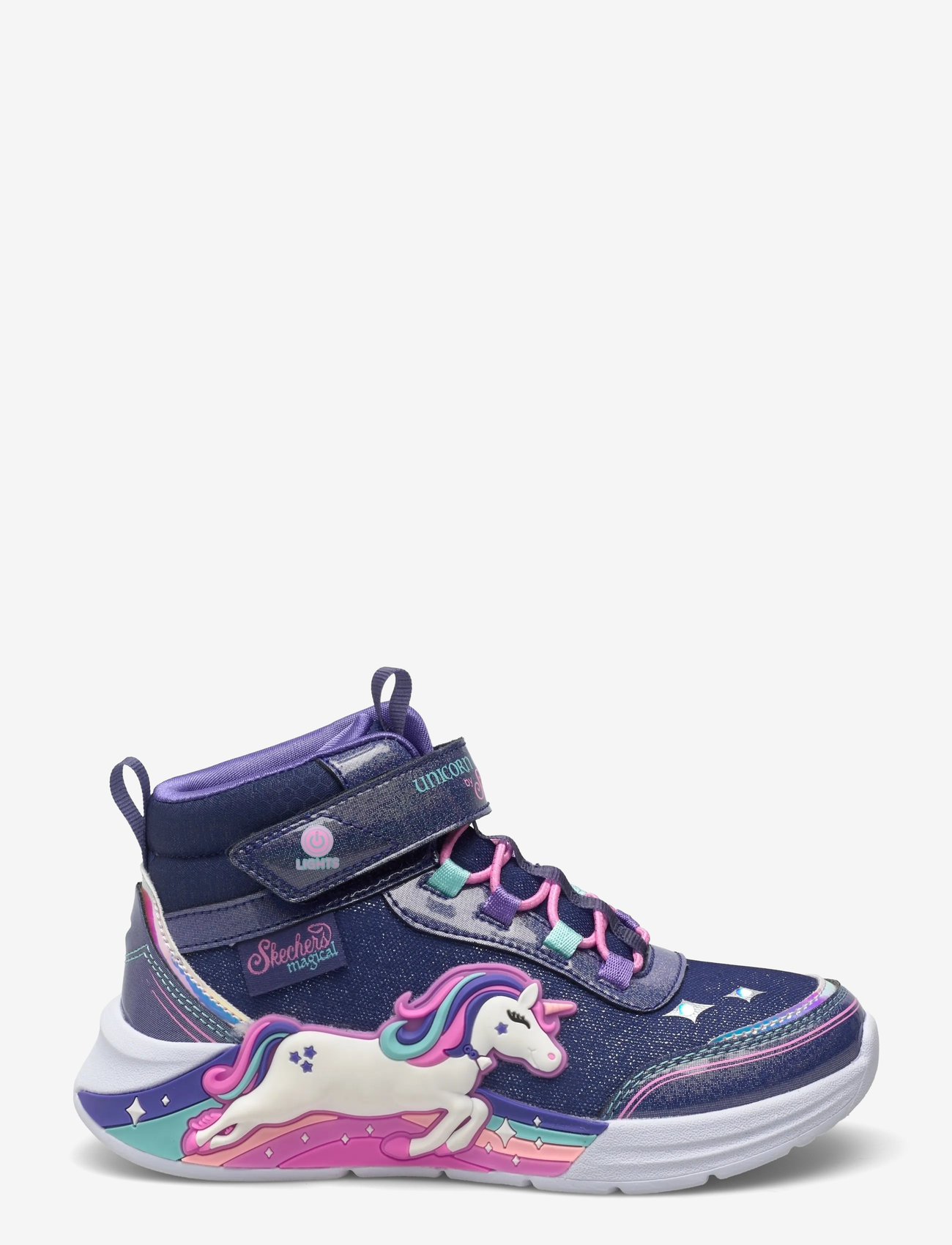 Skechers - Girls UNICORN CHASER - höga sneakers - nvmt - 1
