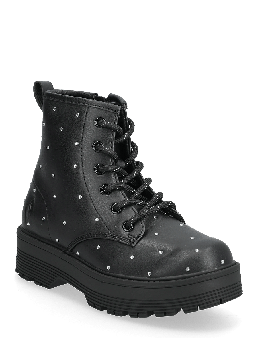 Skechers - GRAVLEN HI JEWEL STRUT - stövlar & kängor - blk - 0