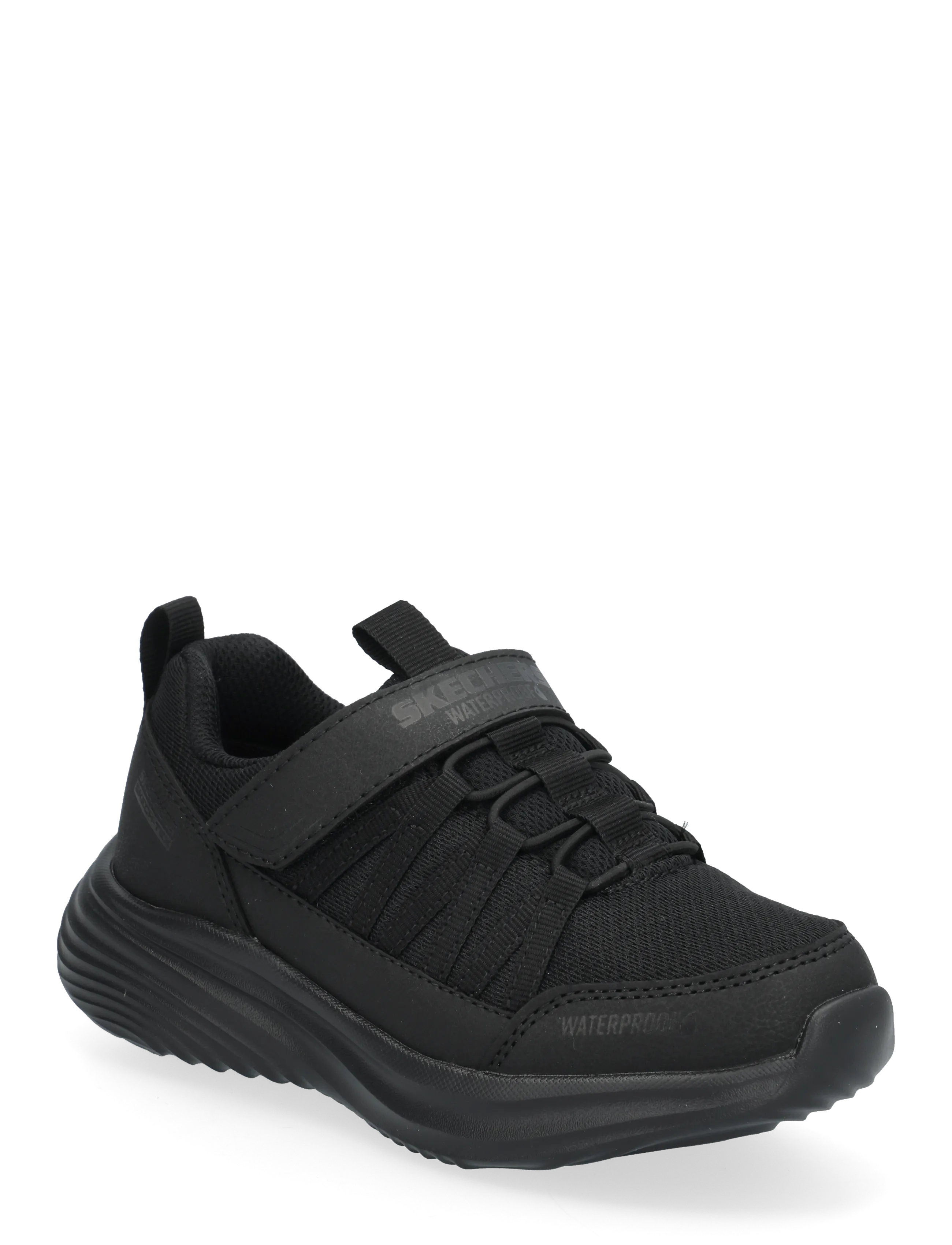 Skechers Bounder Pro Aqua Step, Børn, Vandtæt Velcro Sneaker, Sort, Str: 32