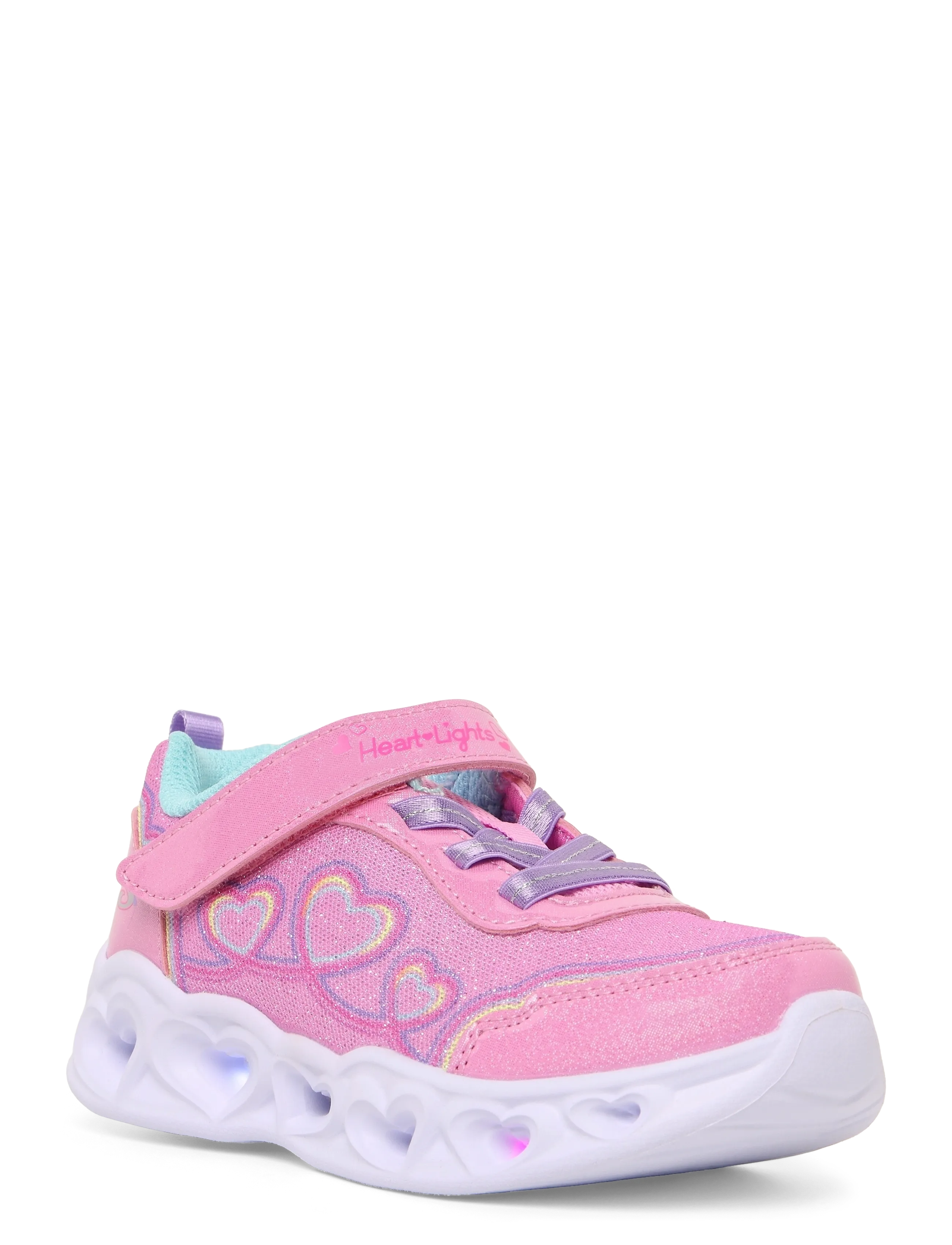 Skechers HEART LIGHTS BUBBLE LOVE - Baby 16-22 - PKMT / pink/rose