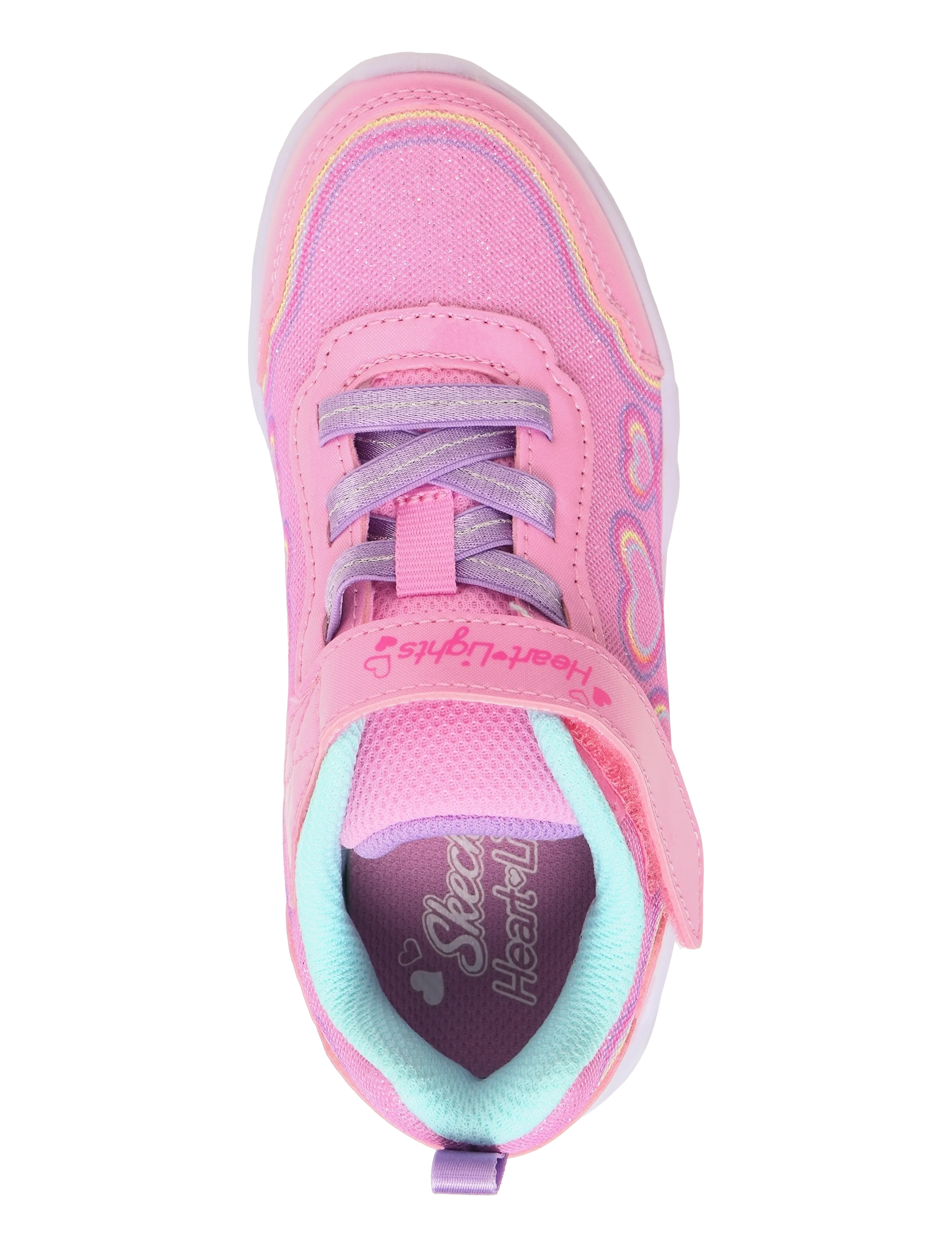 Skechers - HEART LIGHTS BUBBLE LOVE - lave sneakers - pkmt - 3