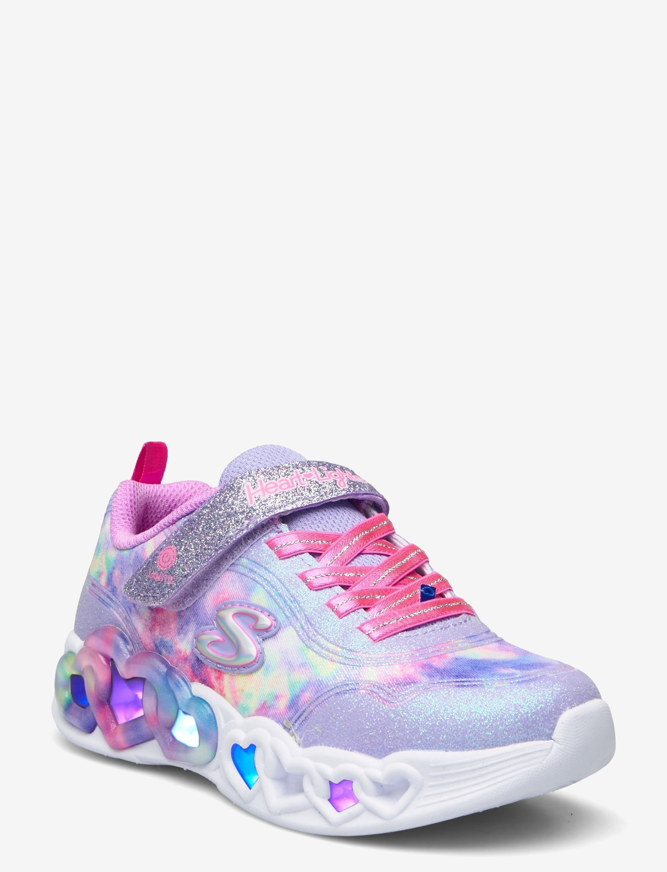 Skechers - INFINITE HEART LIGHTS - COLOR - blinkende turnschuhe - lvmt lavender multicolor - 0